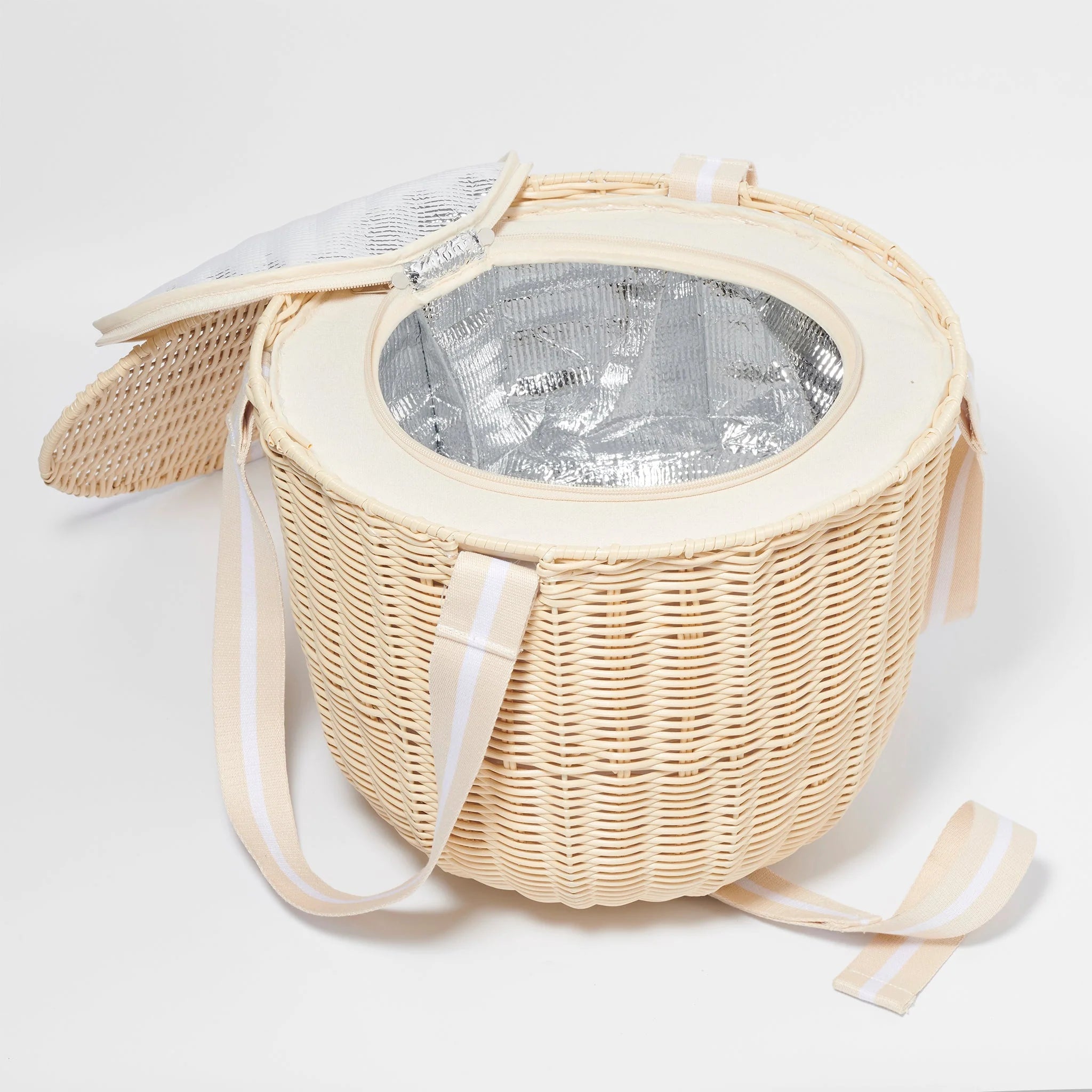  Round Picnic Cooler Basket、mySite、elrpsem3k