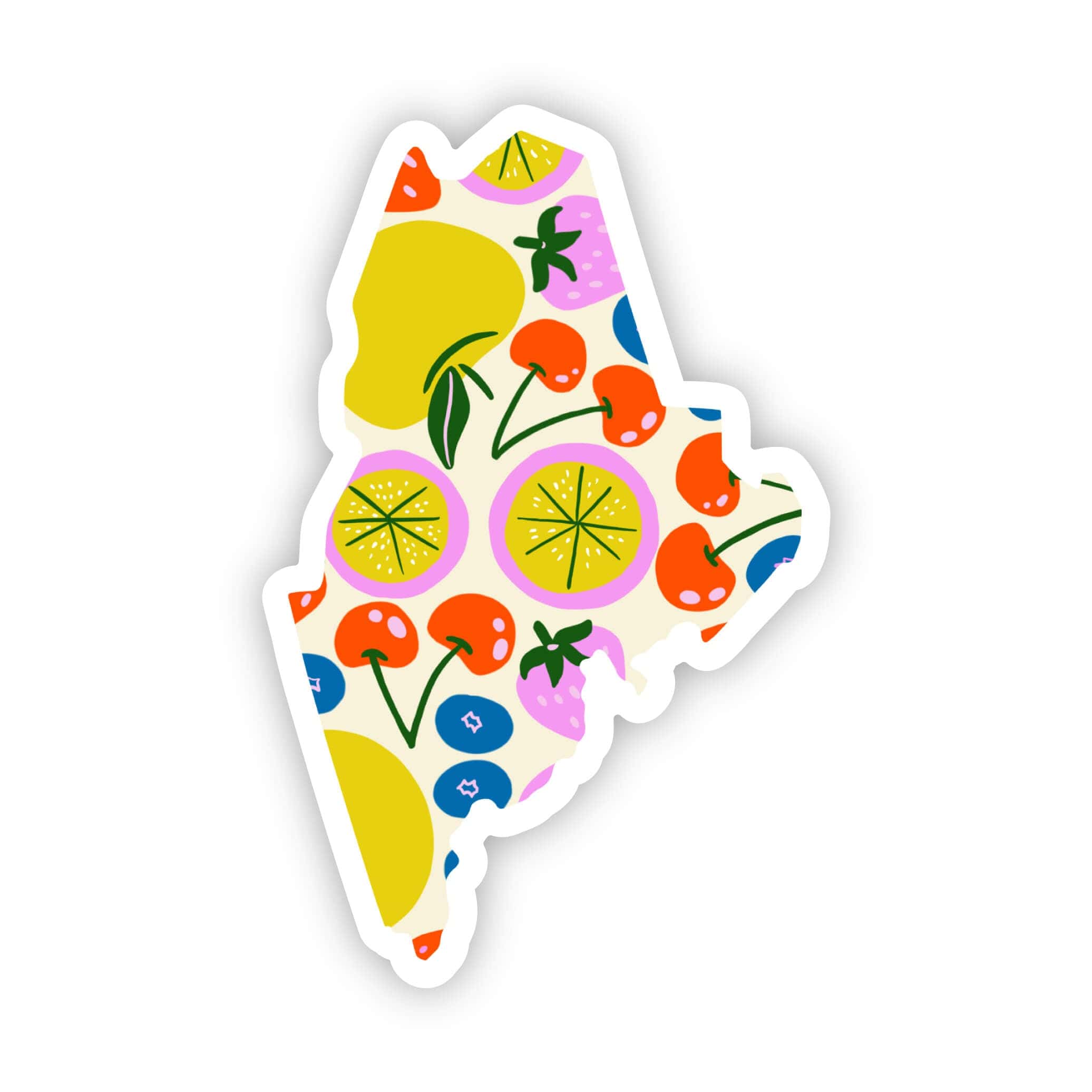 Maine Sticker - Cute Fruits、mySite、ghnorth