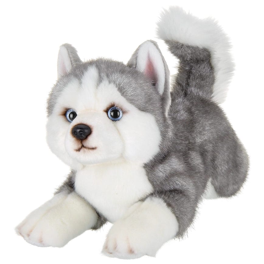 Plush Husky Puppy Dog Floppy Life-like Toy、mySite、g9winljtr