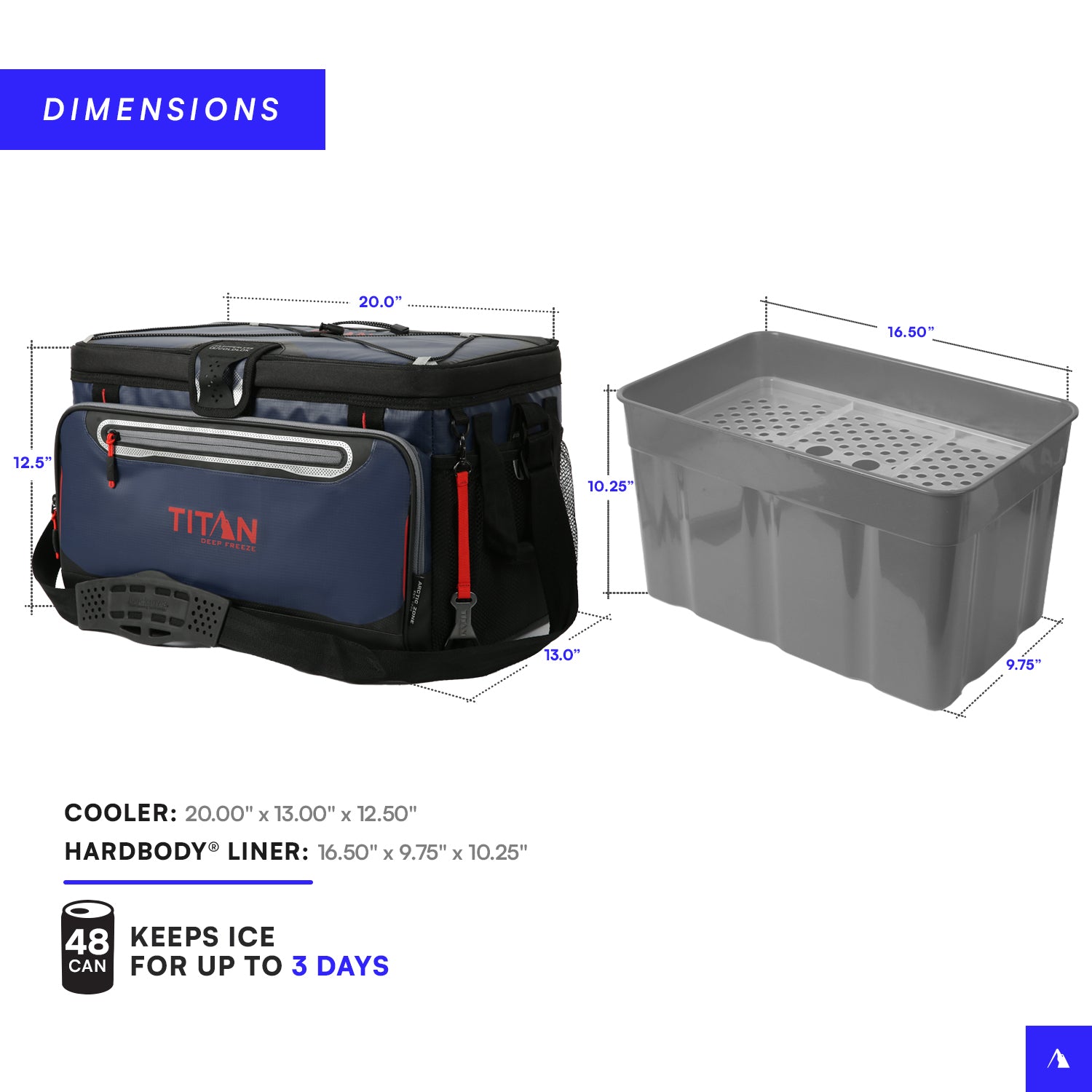 48 Can Zipperless HardBody® Cooler、mySite、noshort