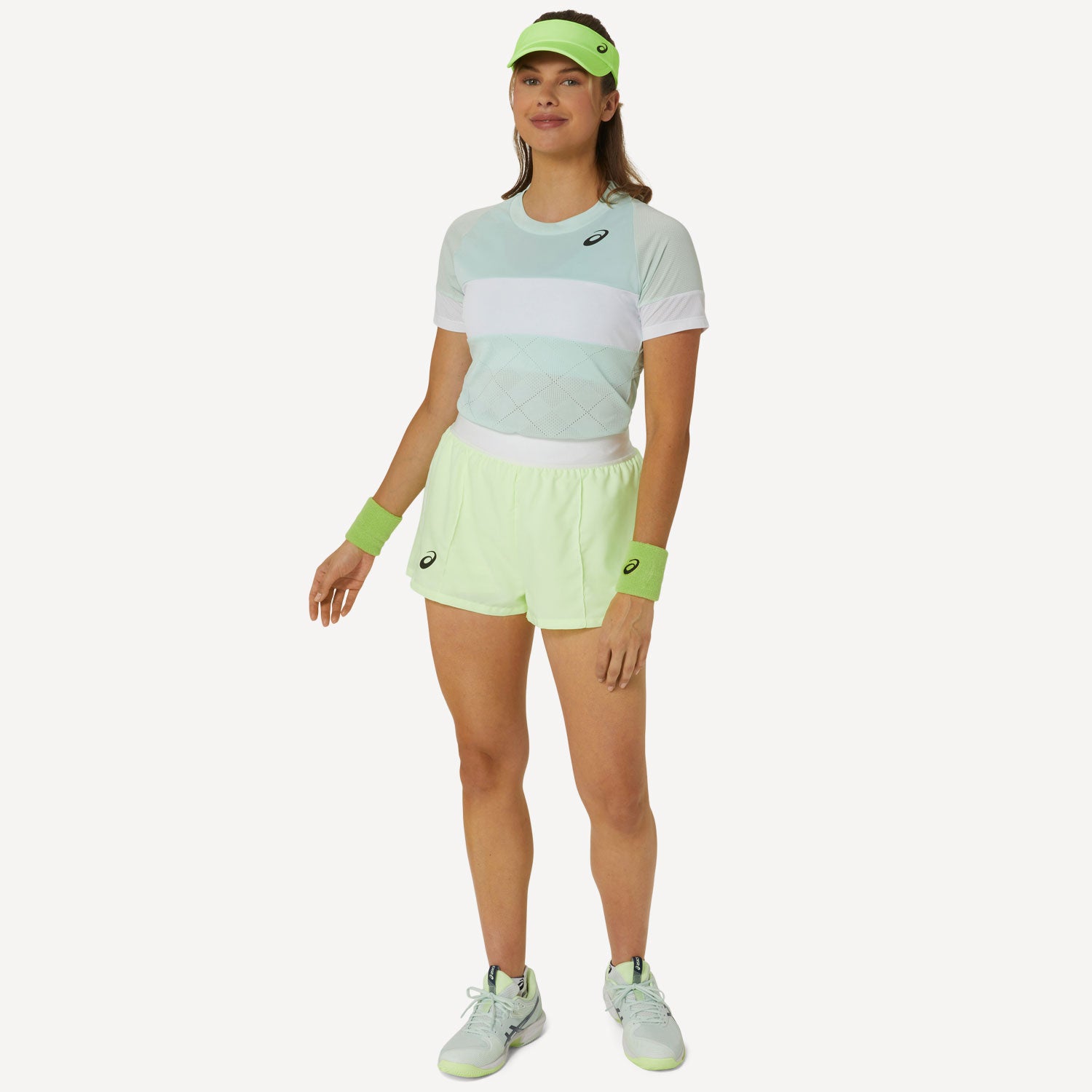 ASICS Game Women's Tennis Shirt、mySite、neckold