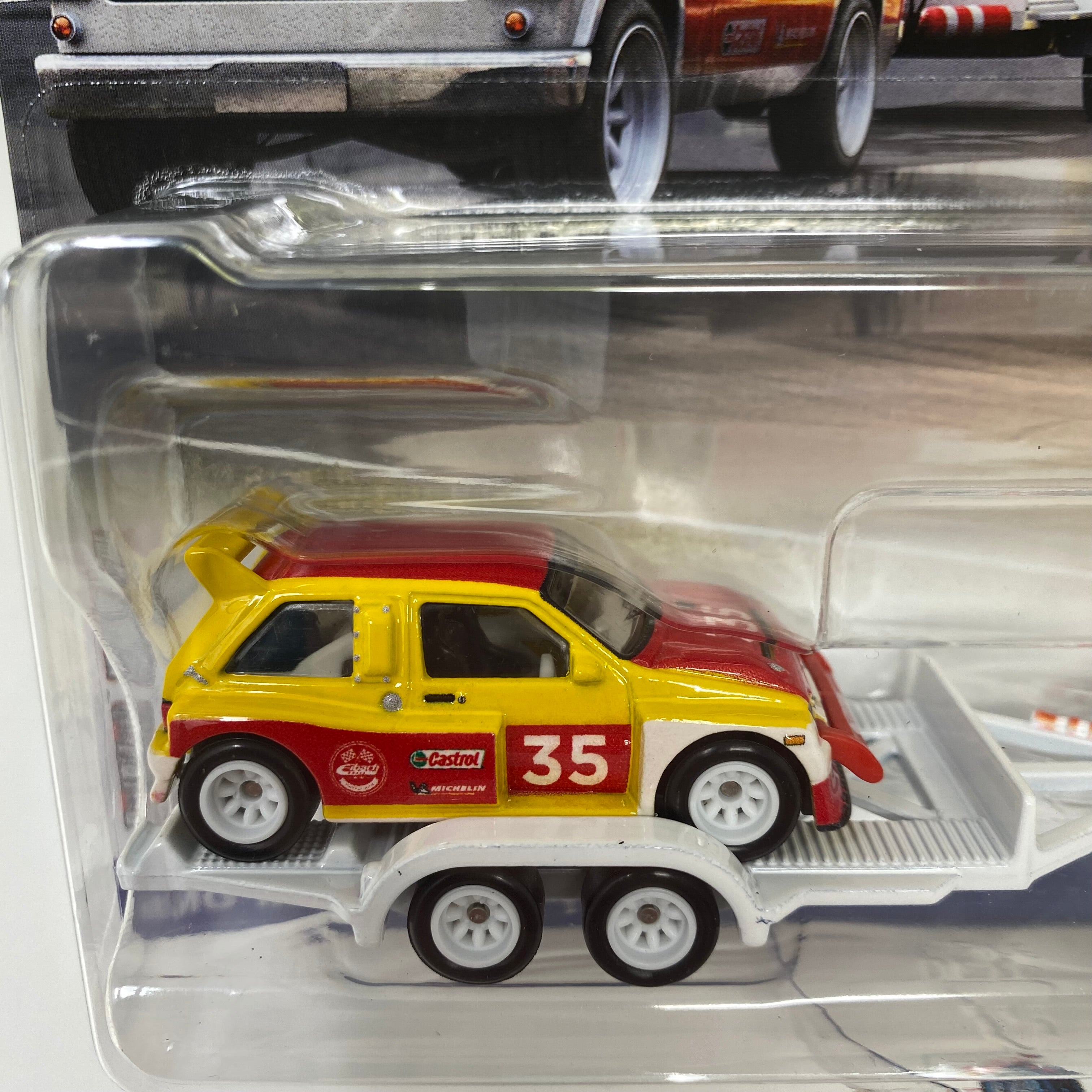 MG Metro 6R4 & Rally Hauler * 2022 Hot Wheels Team Transport Car Culture Case S、mySite、hgirdovlk