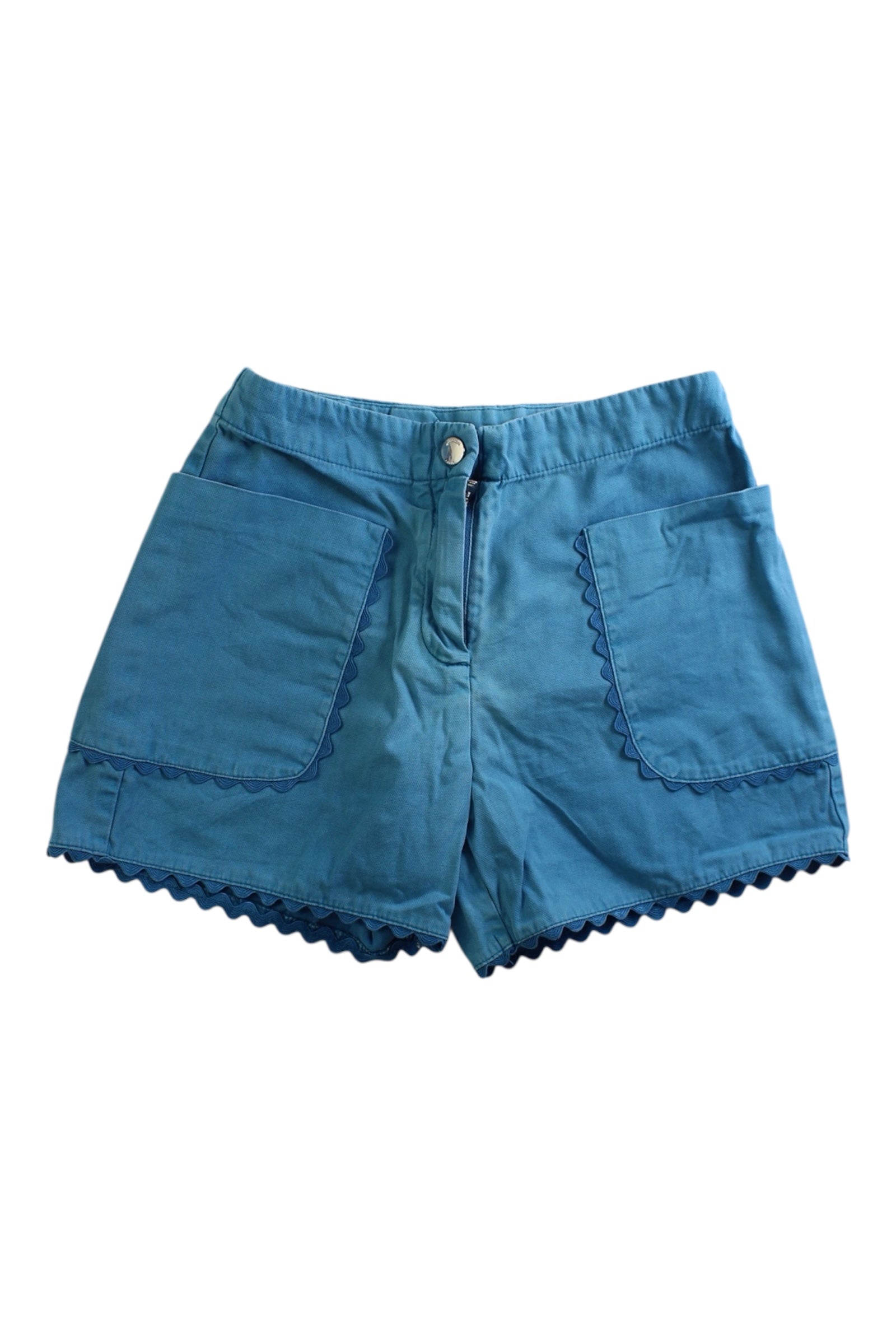 Jacadi Scalloped Trim Shorts 8Y、mySite、g9winljtr