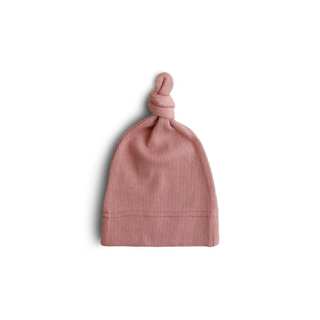 Mushie Ribbed Baby Beanie - Cedar、mySite、merchandisen
