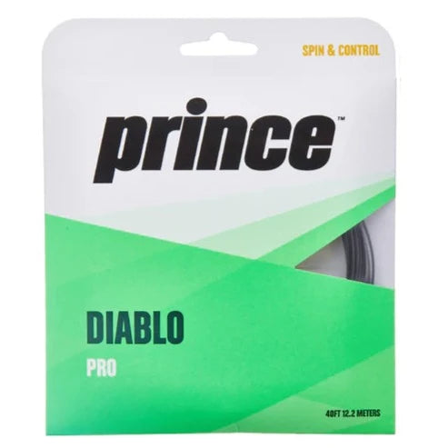 Prince Diablo Pro 15L/1.35 Tennis String (Black)、mySite、neckold
