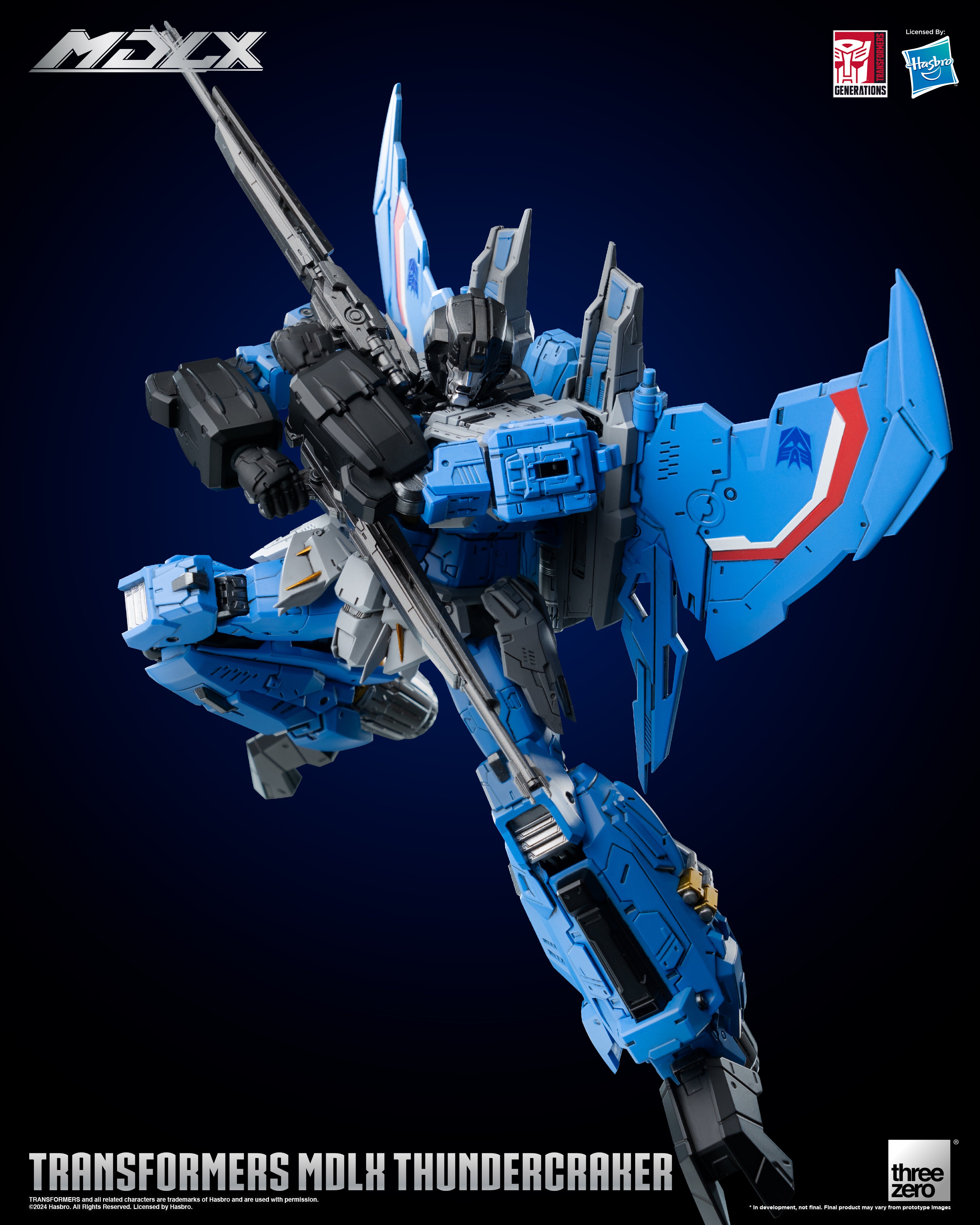 Threezero Transformers MDLX Thundercracker、mySite、hgirdovlk
