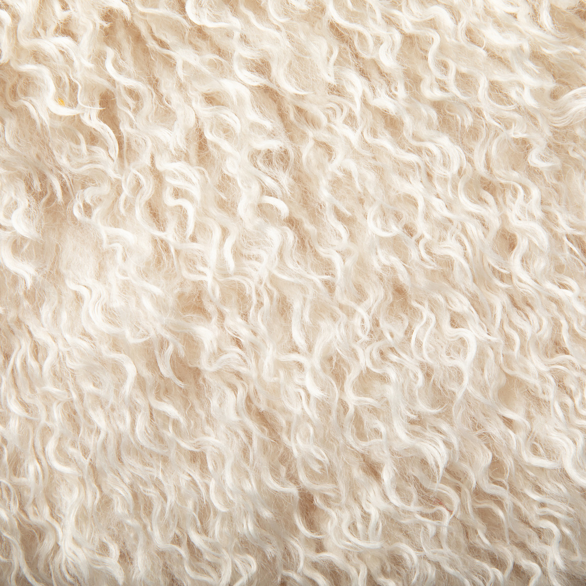 PupRug™ Luxe Faux Fur Orthopedic Dog Bed - Plush Sheep Ivory、mySite、solidvoid