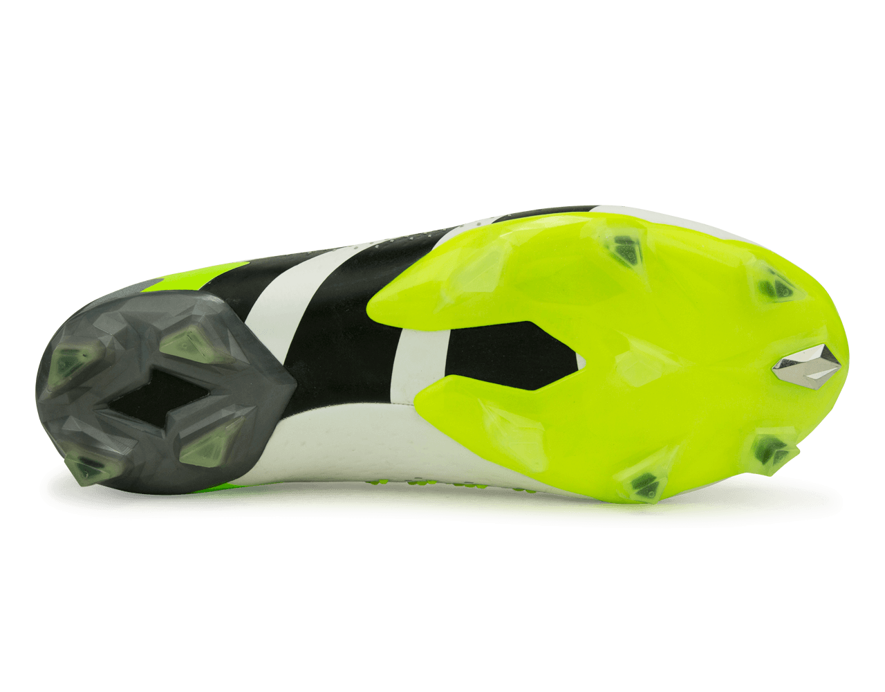 adidas Men's Predator Accuracy.1 FG White/Lucid Lemon、mySite、bottomscart