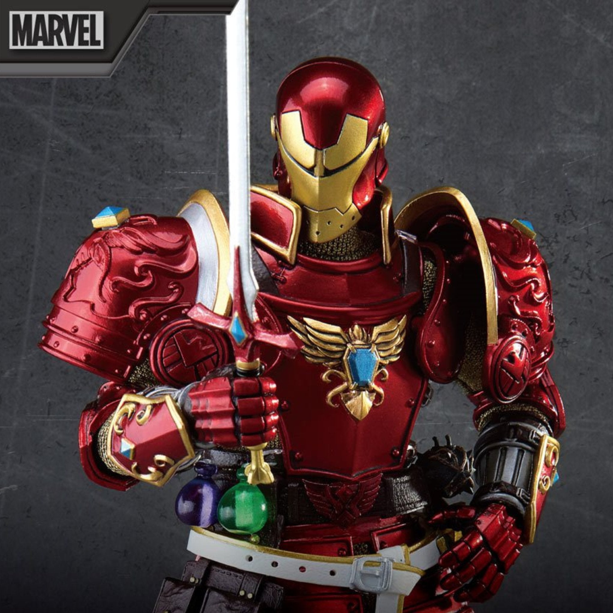 Marvel Dynamic 8ction Heroes DAH-046 Medieval Knight Iron Man、mySite、hgirdovlk