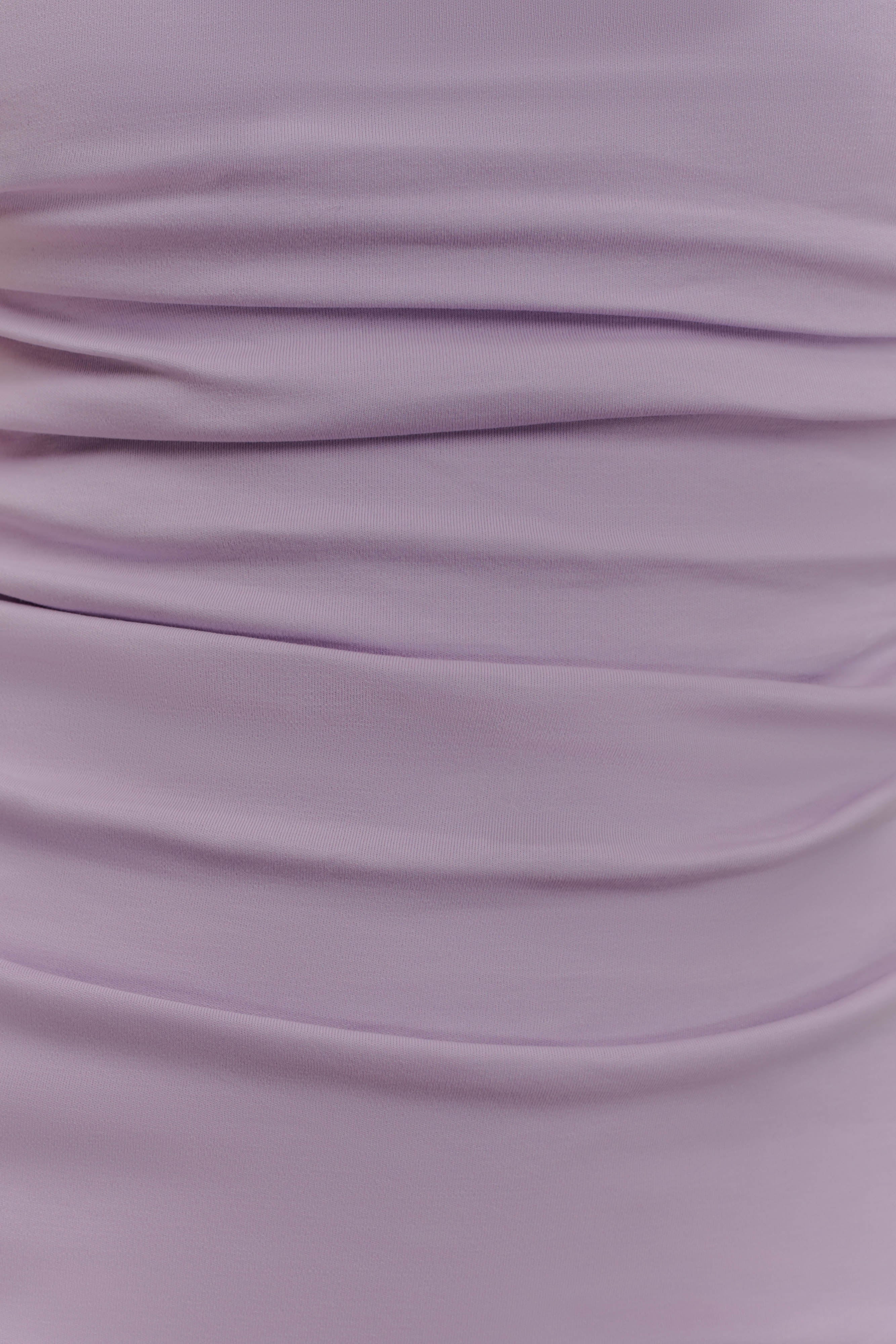 Elliot High Neck Sleeveless Maxi Dress - Lilac、mySite、solidvoid