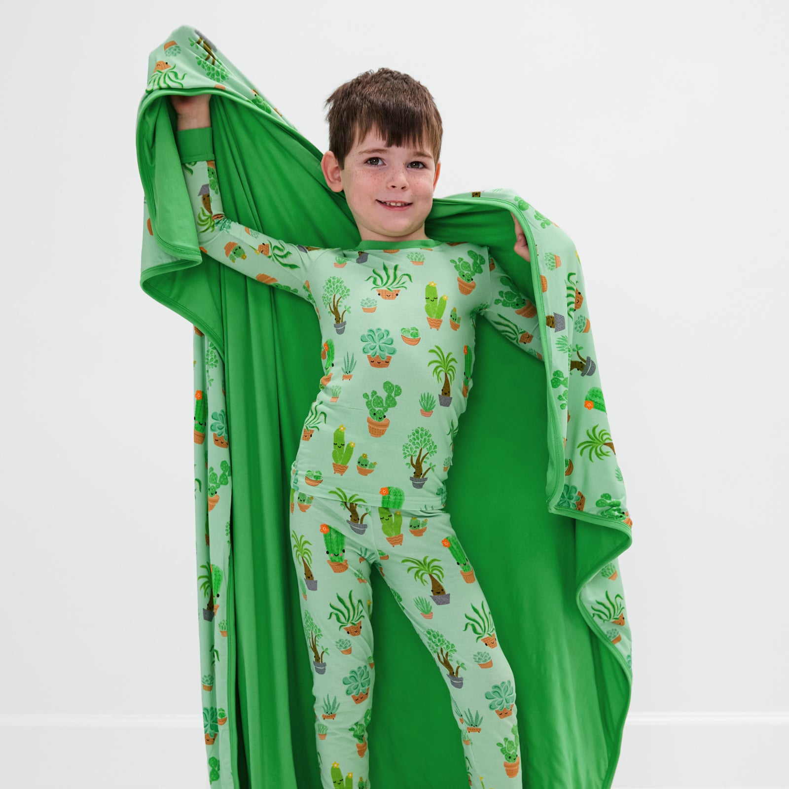 Succulent Love Large Cloud Blanket®、mySite、g9winljtr