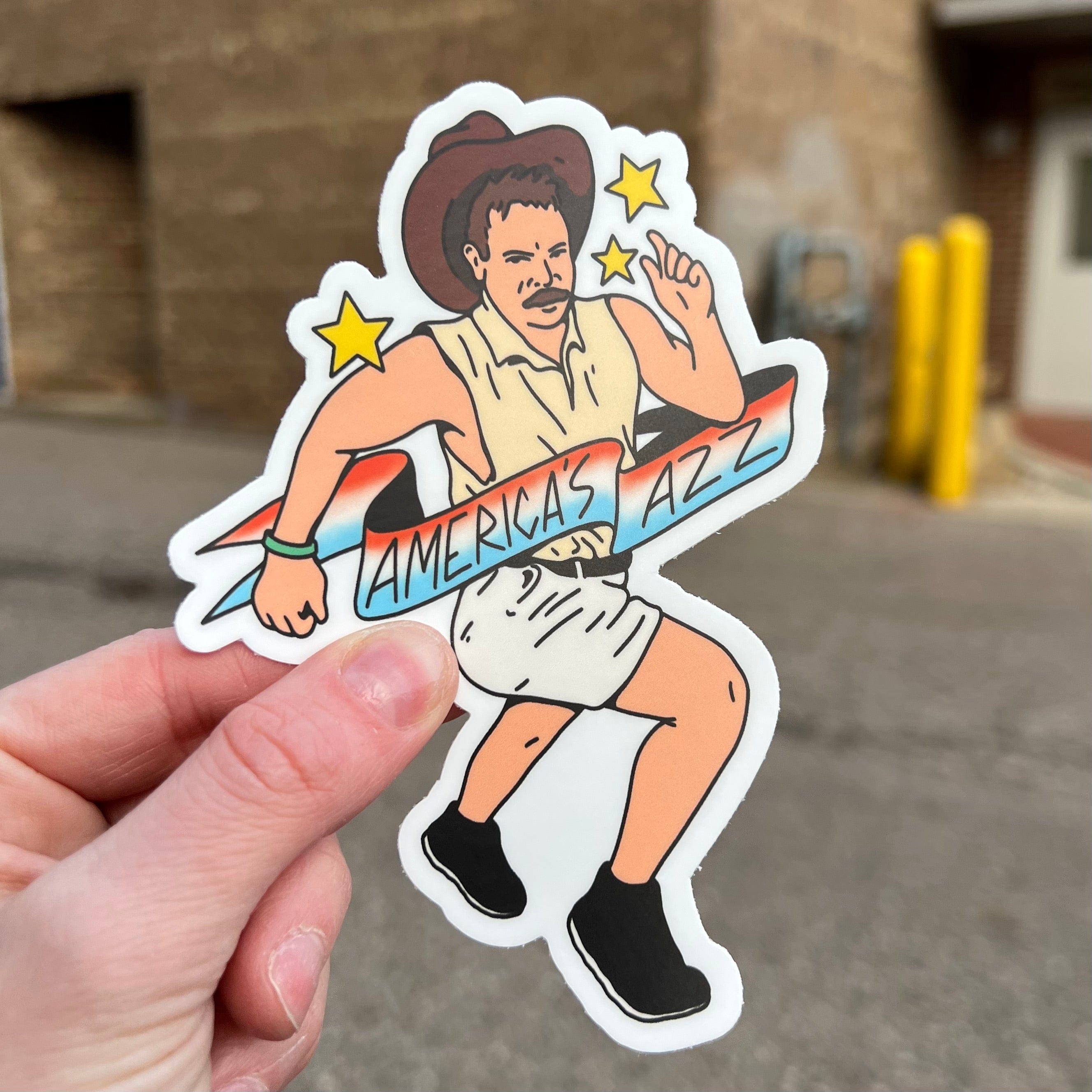  America's Azz Frankie Lapenna Sticker、mySite、ghnorth