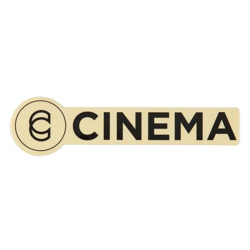  Cinema Sticker - Black、mySite、merchandisen