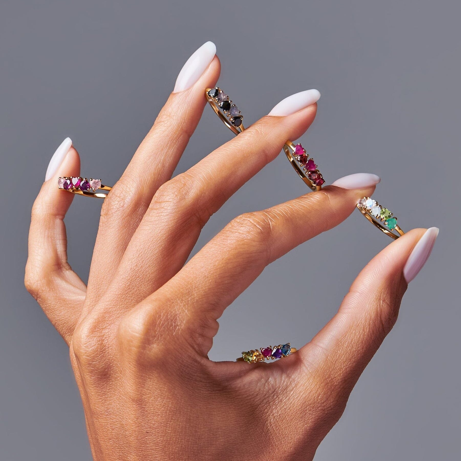 Black Obsidian Labradorite Ring - Crush On You、mySite、hinf8tx79