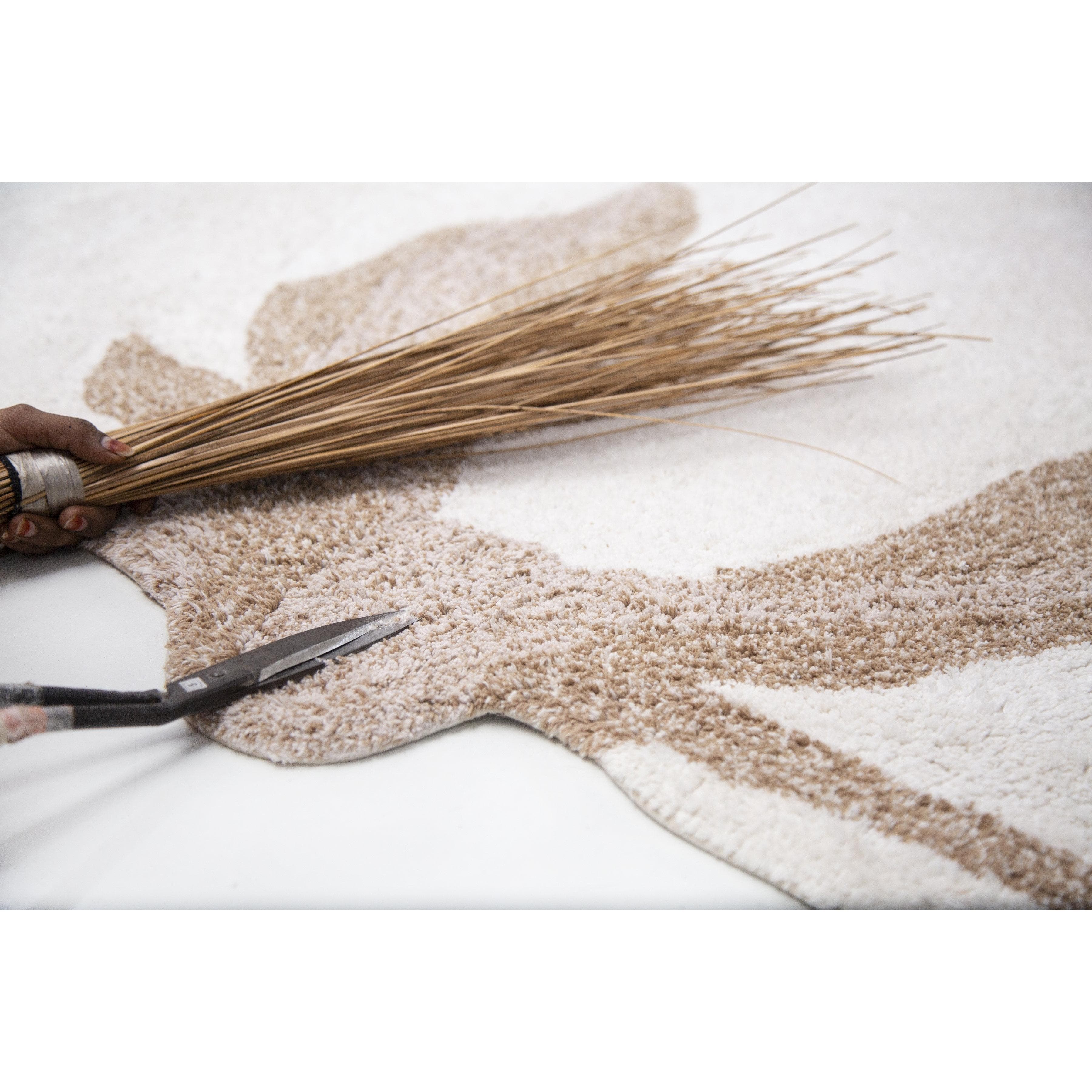 Cotton Flower Machine Washable Area Rug、mySite、gigharbornorthrealestate