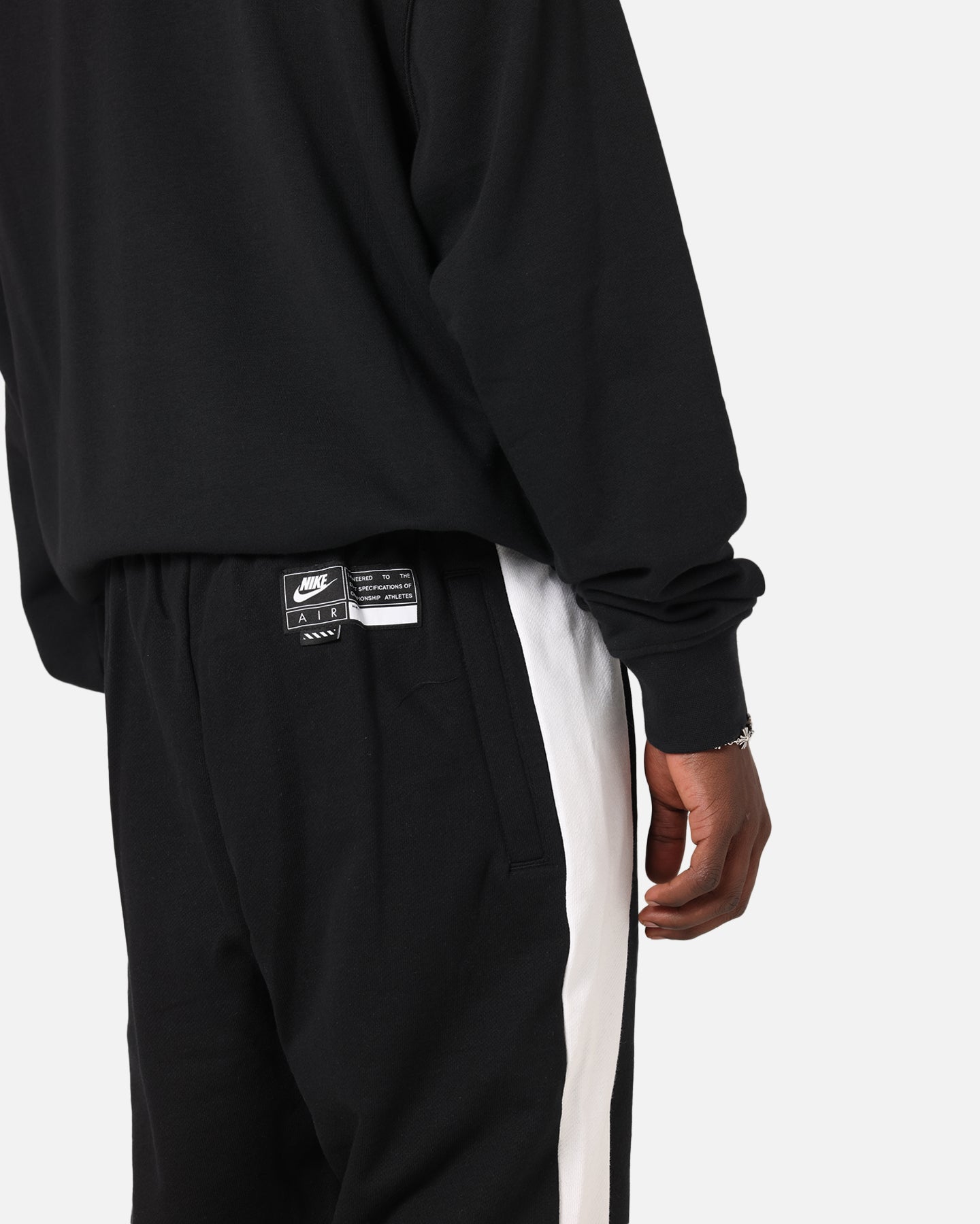 Nike Air Fleece Joggers Black/White/Black、mySite、zt4zffjzw