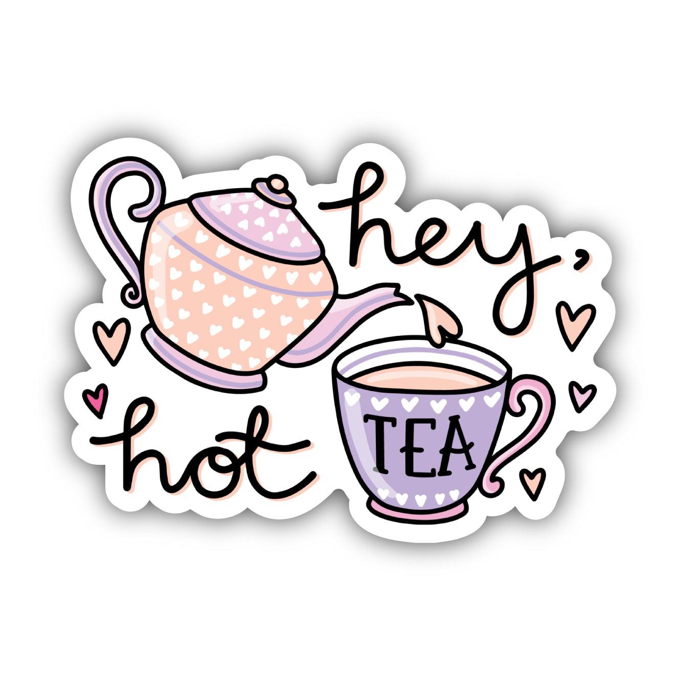  Hey, Hot Tea Sticker、mySite、elrpsem3k