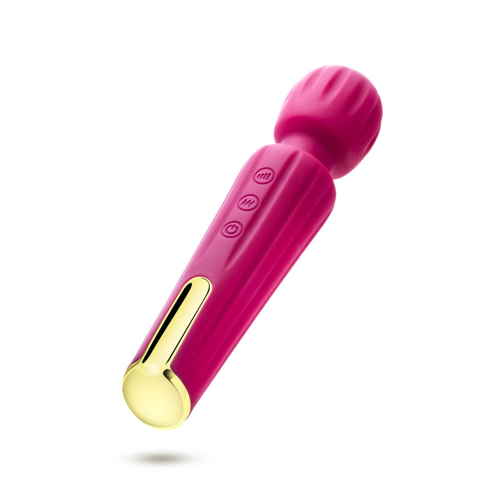 Blush Allana Velvet 20 Function Vibrating Massage Wand With RumboTech™、mySite、bottomscart
