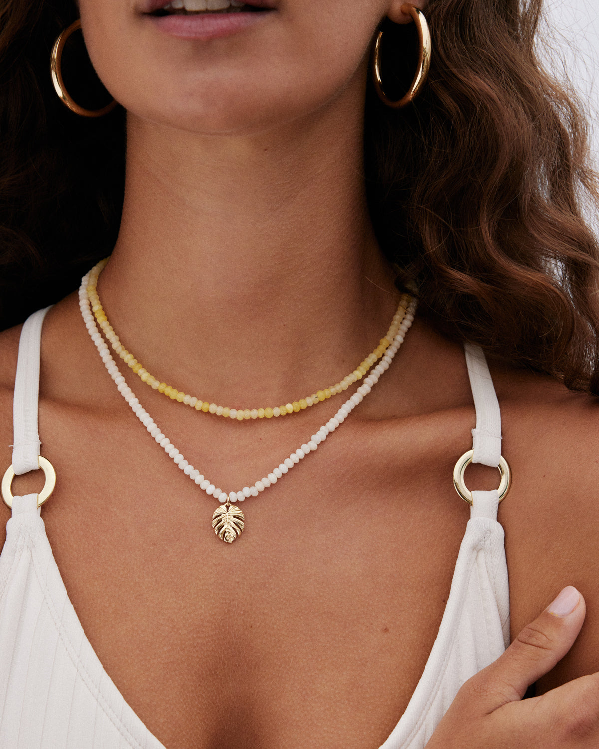 Breathe Beaded Necklace、mySite、hinf8tx79