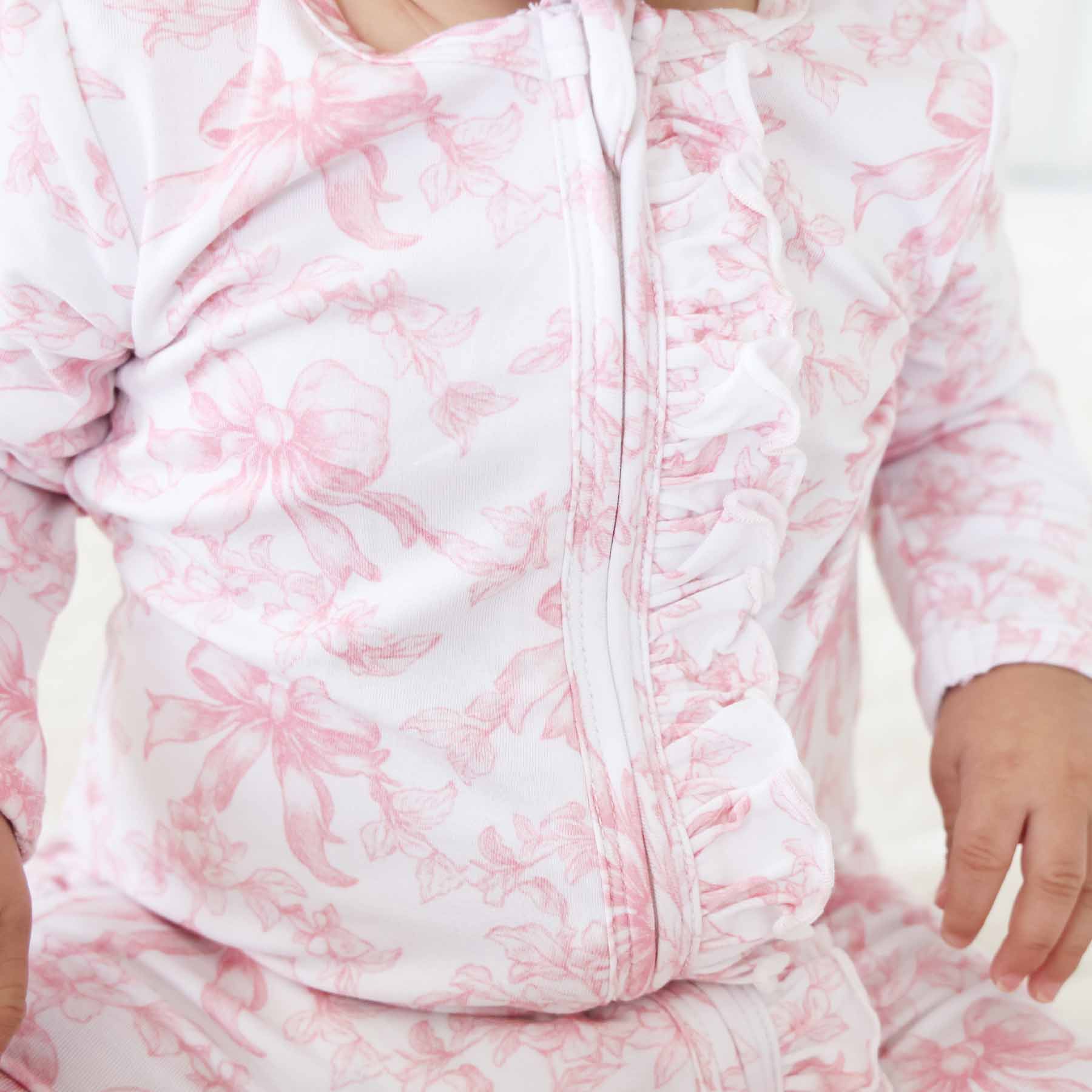  Fancy Frills Ruffle Zipper Footie、mySite、layawaytickets