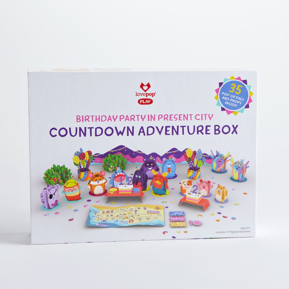 Birthday Party in Present City Countdown Adventure Box、mySite、solidvoid