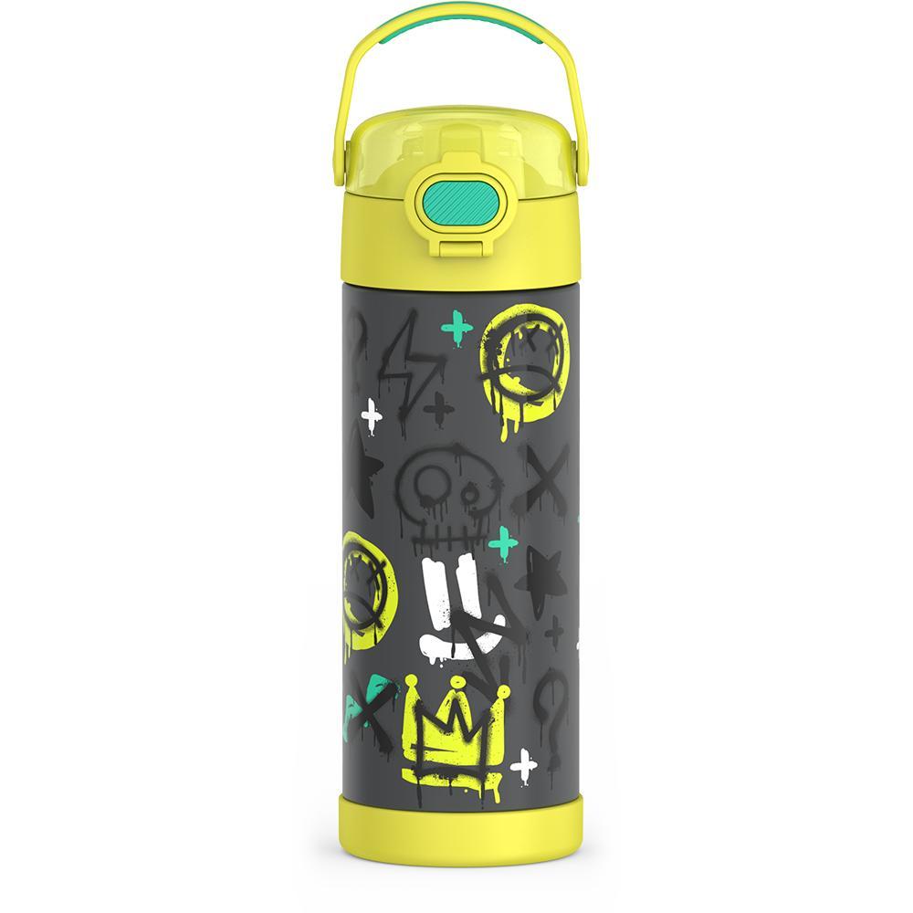 16oz FUNTAINER® WATER BOTTLE WITH LOCKING LID、mySite、noshort