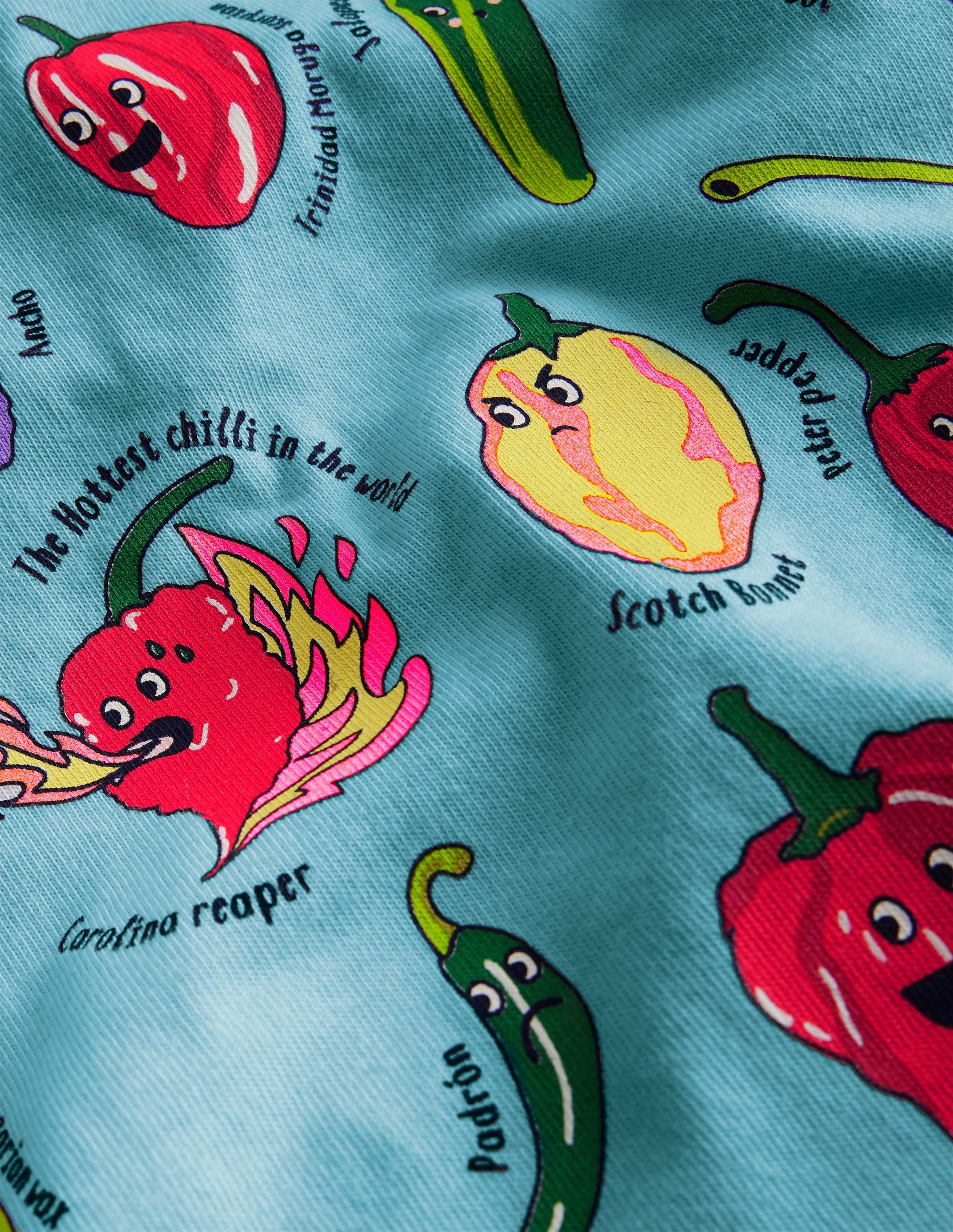  Fun Food T-shirt-Ice Cube Blue Chillis、mySite、ashleygrahame