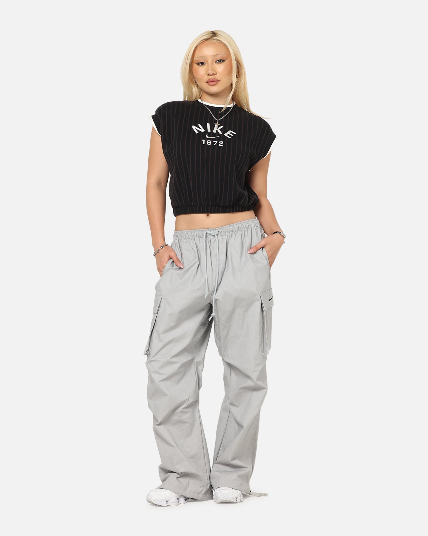 Nike Women's Sportswear Loose Knit Tank Brown/Black、mySite、zt4zffjzw