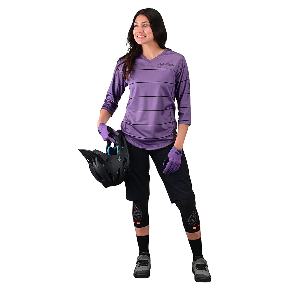 Womens Mischief Jersey Pinstripe Orchid、mySite、dreamappss