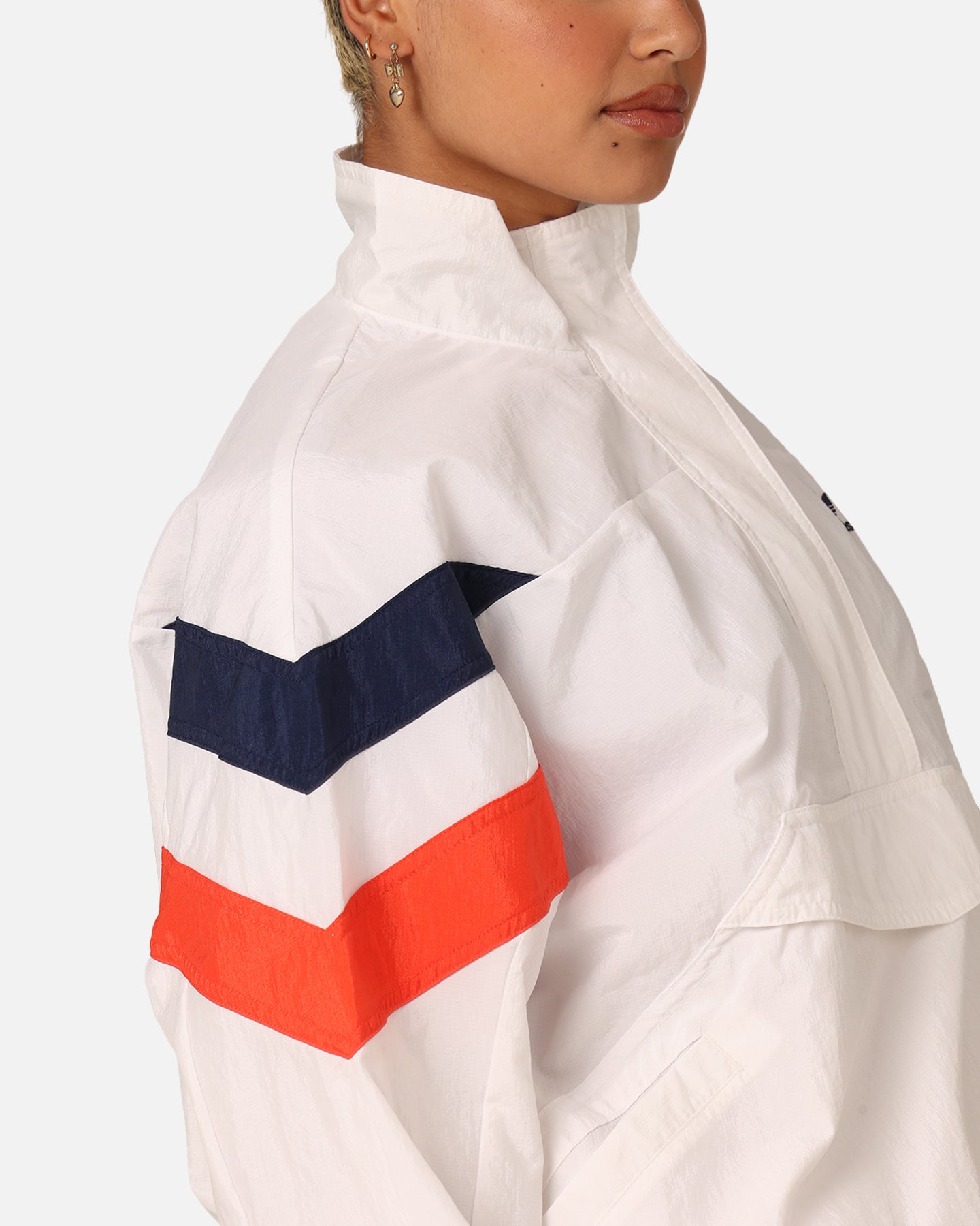 Adidas Women's Half-Zip Windbreaker Jacket Cloud White、mySite、zt4zffjzw