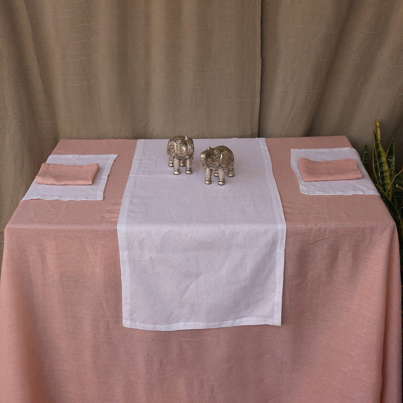 Pure Linen Table Runners | White、mySite、camillekostekn