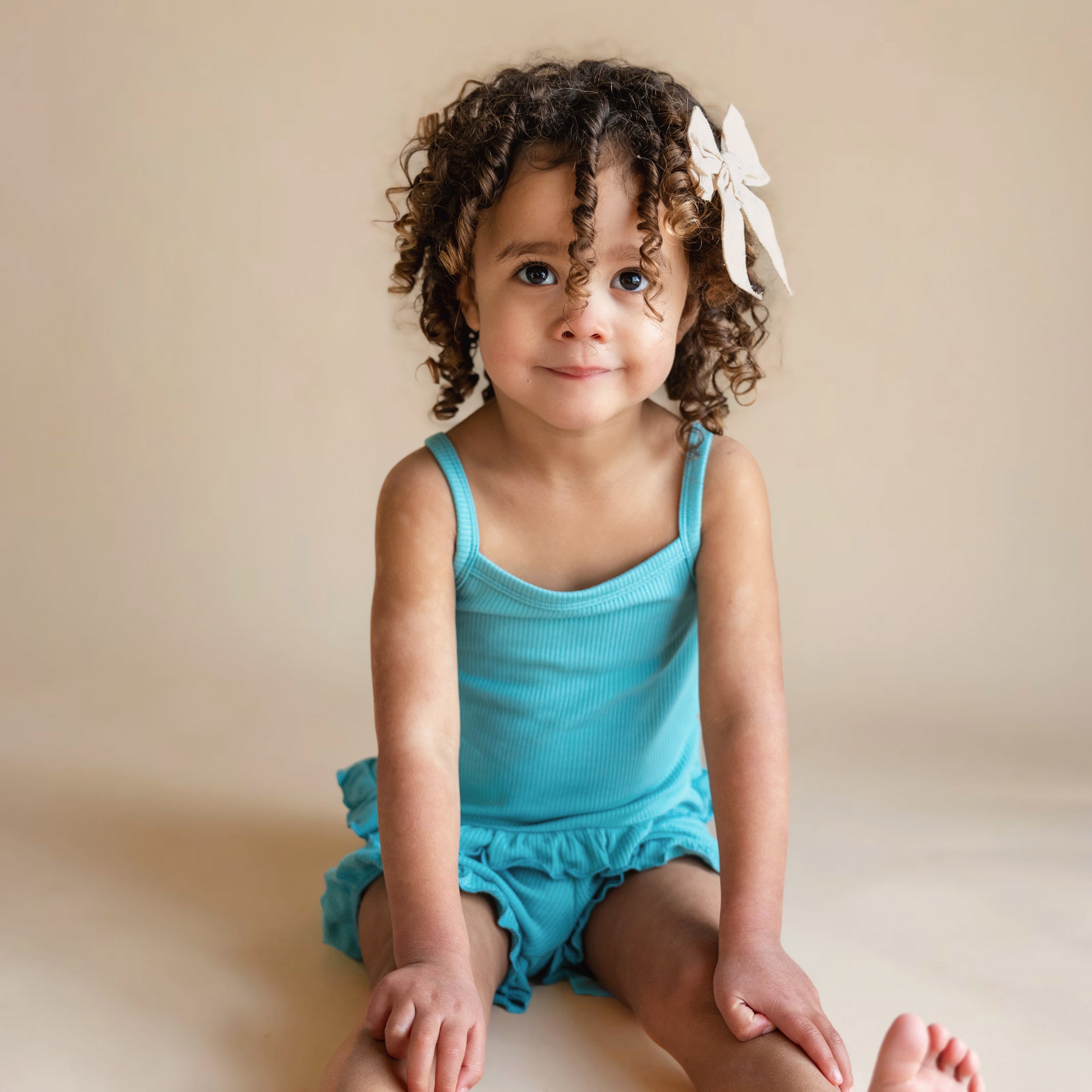  Ribbed Ruffle Tank Set in Makai、mySite、layawaytickets