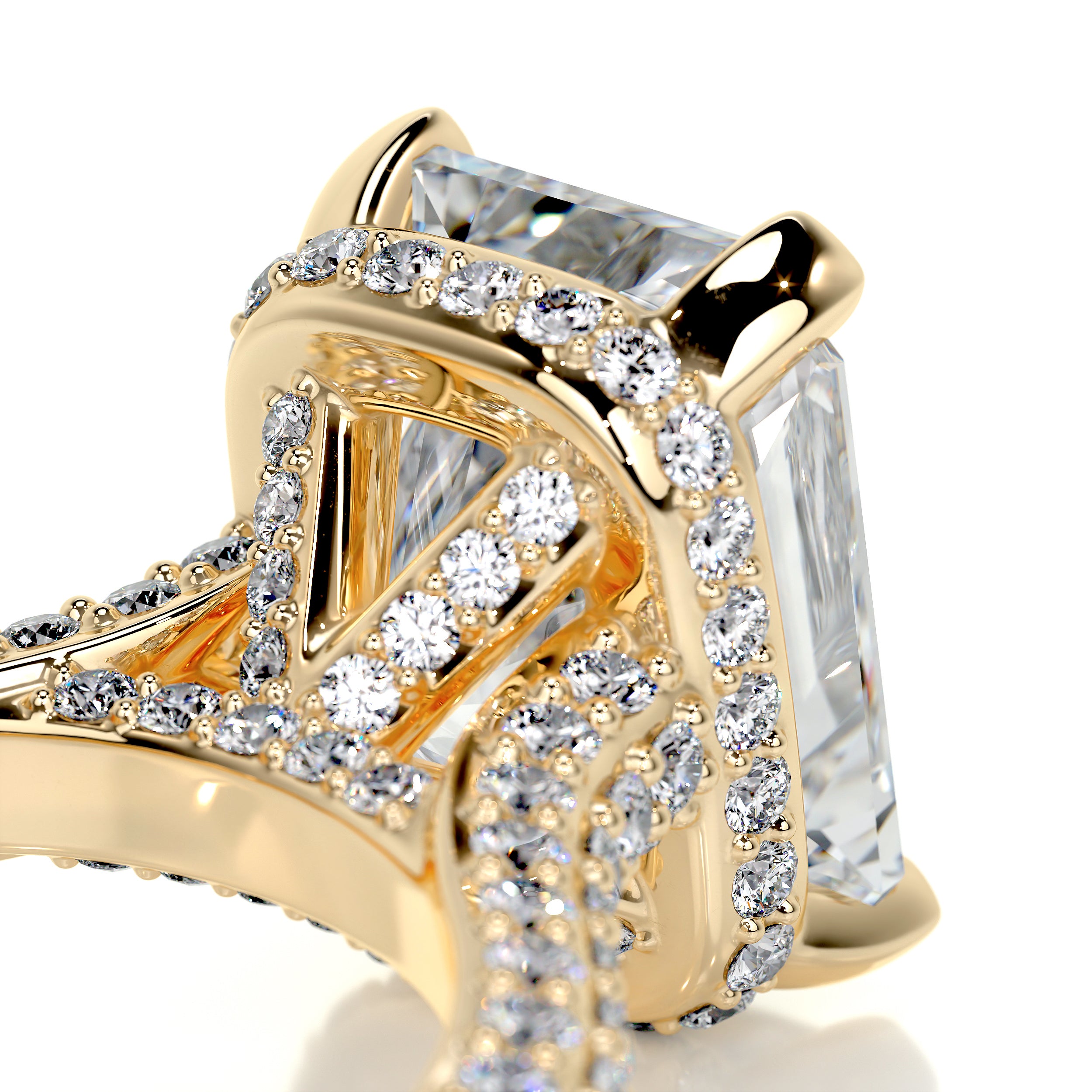 Joana Diamond Engagement Ring -18K Yellow Gold、mySite、hinf8tx79