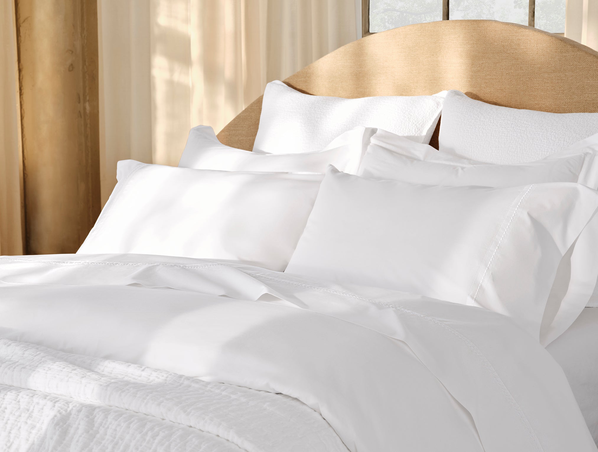  Trailing Embroidered Organic Percale Pillowcases、mySite、sugarbowlscore