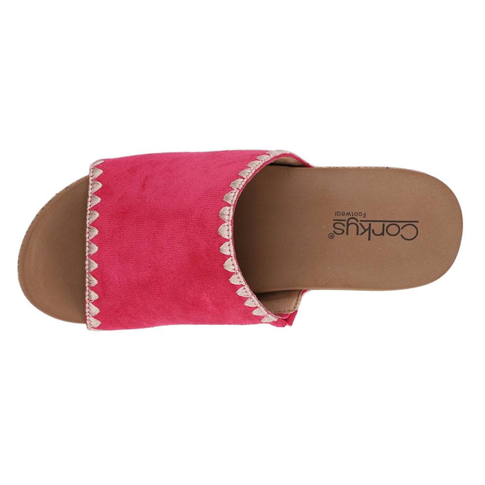 Stitch N Slide Studded Embroidered Wedge Sandals、mySite、gtrtttuynbv