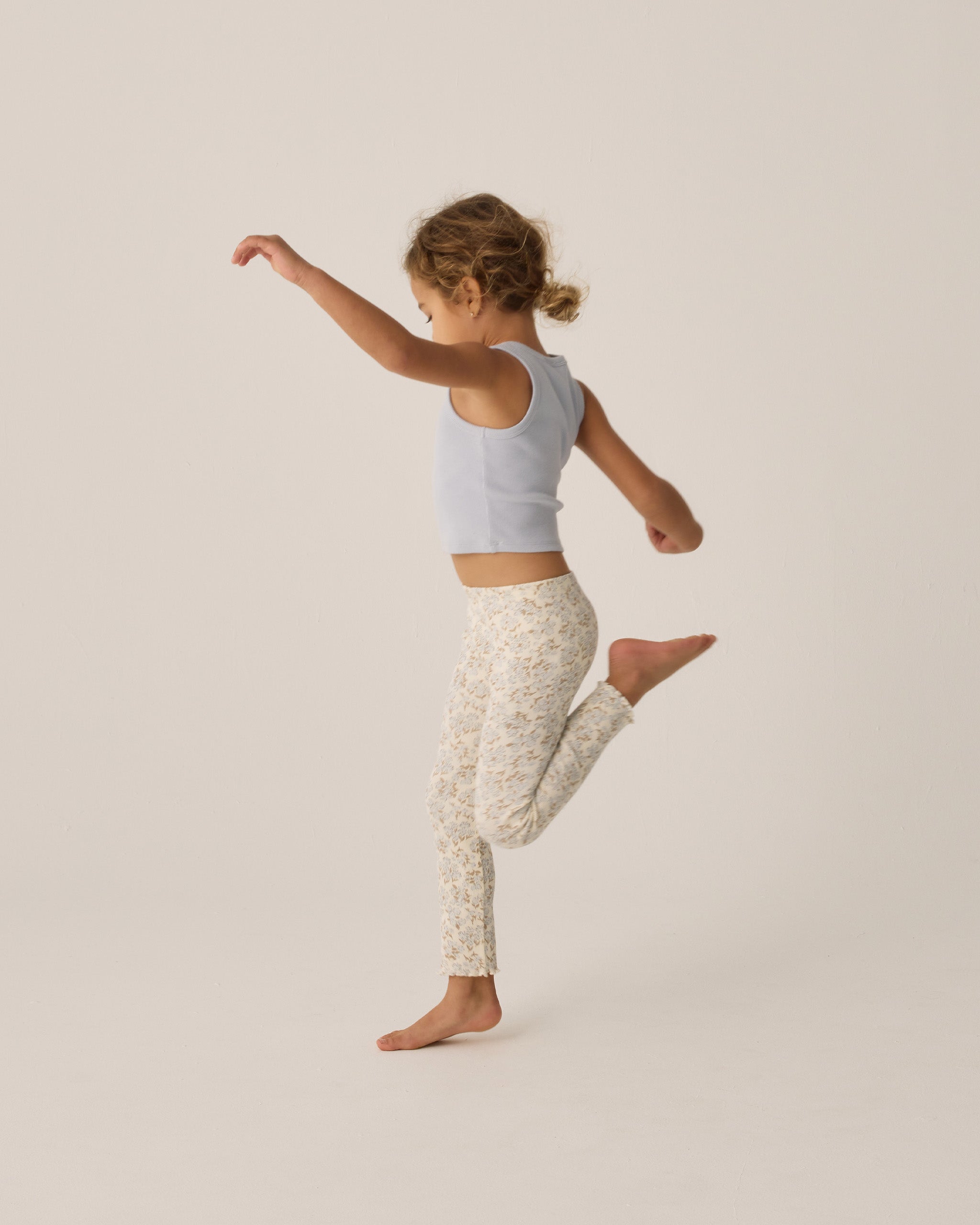  Ribbed Legging Set || Blue Ditsy, Light Blue、mySite、layawaytickets