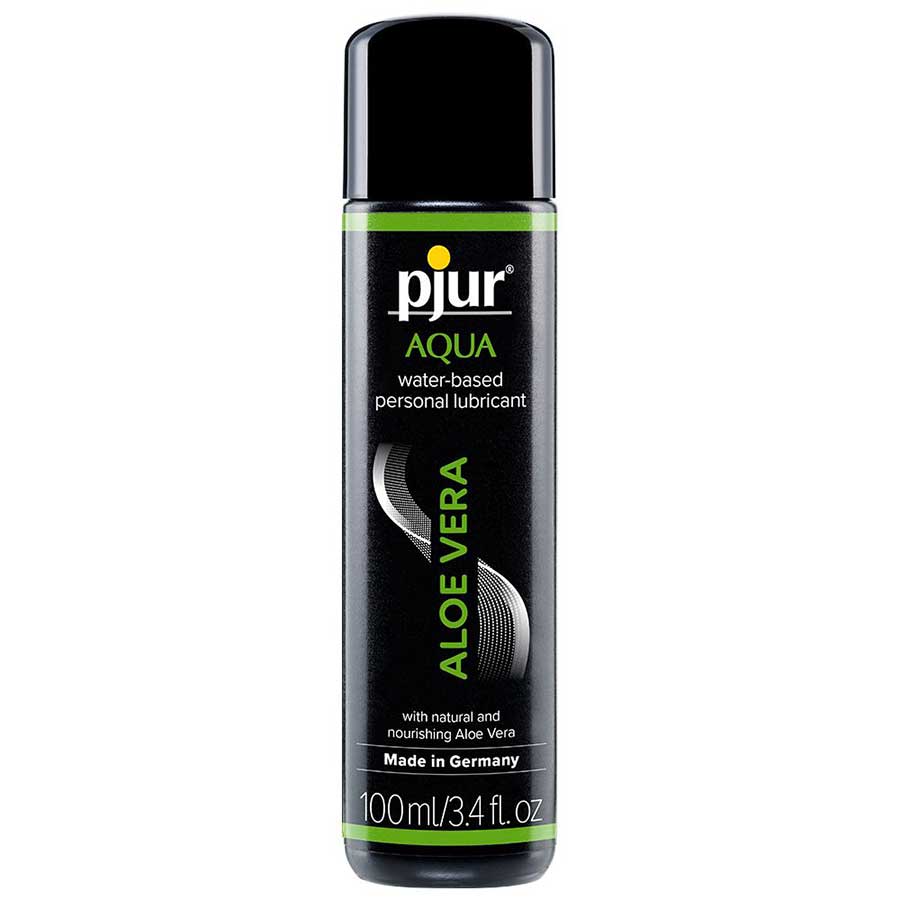 Pjur Aqua Aloe Vera Water-Based Lubricant 3.4 oz、mySite、bottomscart