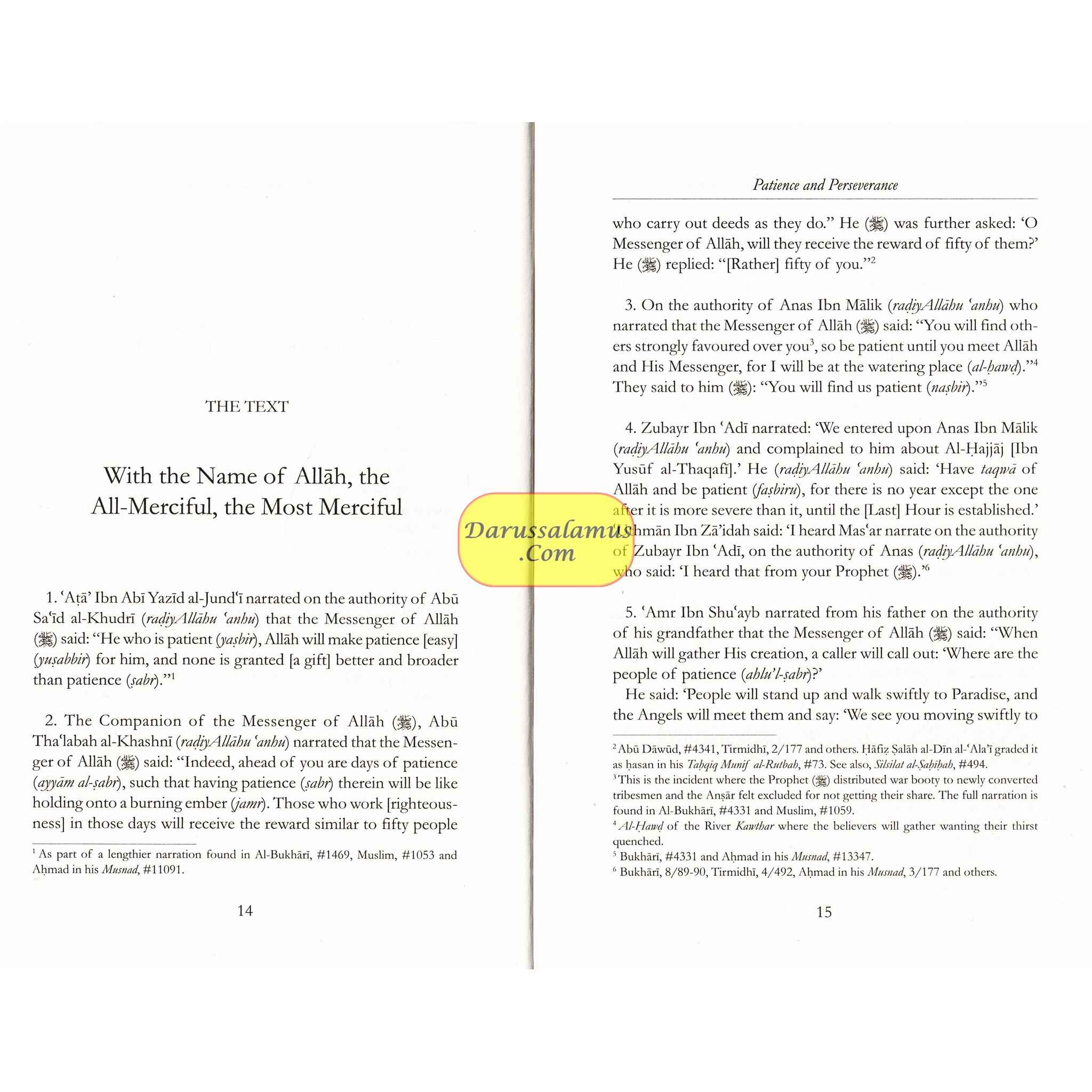 Patience and Perseverance by Ibn Abie ad-Dunyaa、mySite、topwebapps