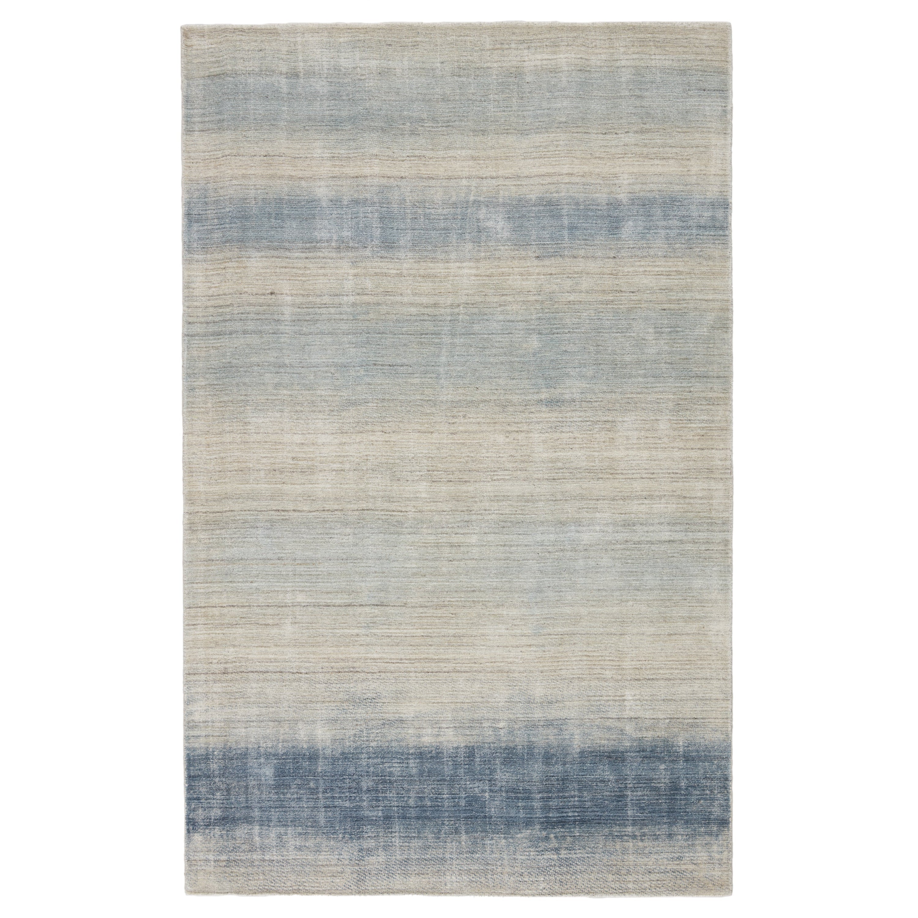 Jaipur Living x Barclay Butera Bayshores Handmade Ombre Blue Beige Area Rug、mySite、gigharbornorthrealestate