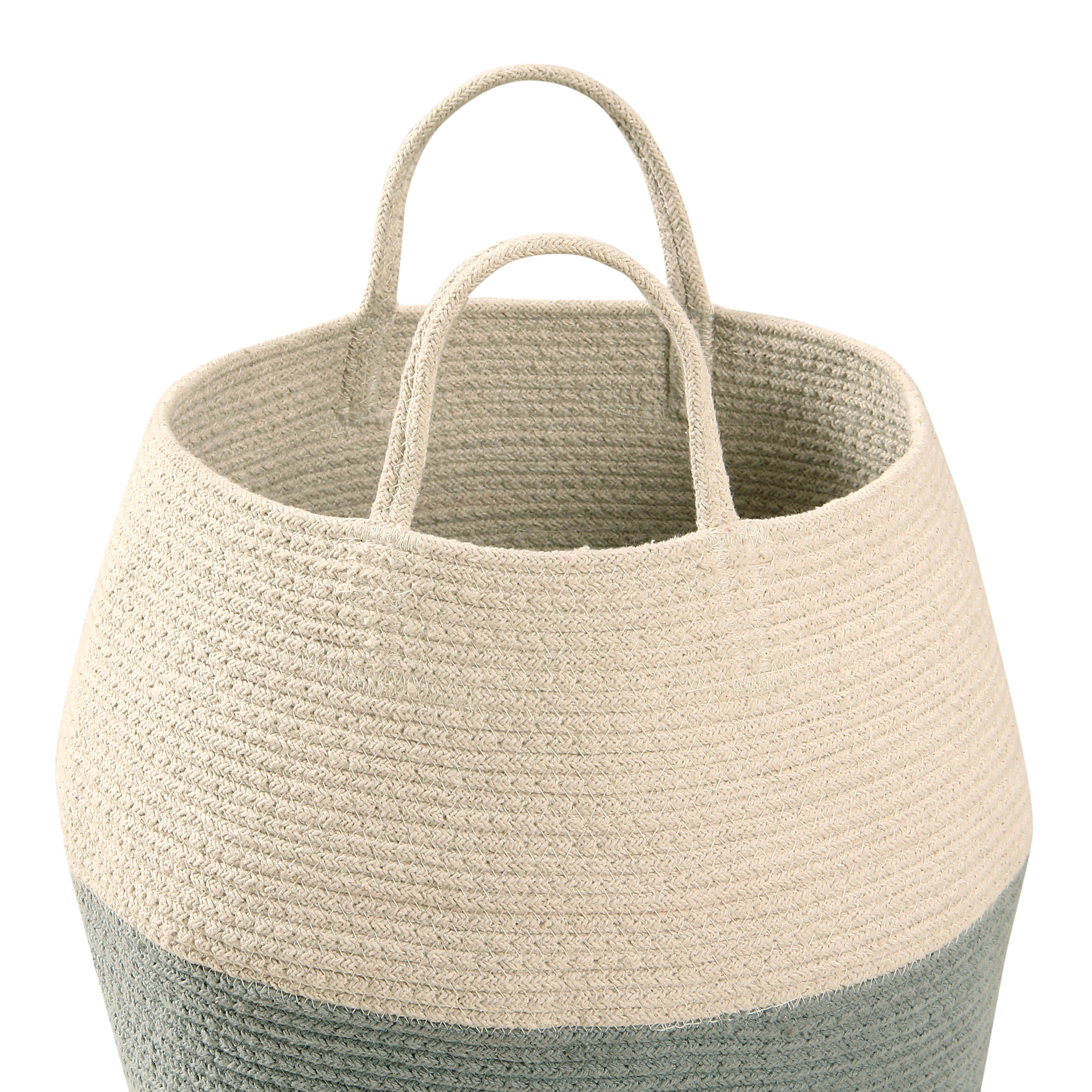 Zoco Vintage Blue Natural Basket、mySite、gigharbornorthrealestate