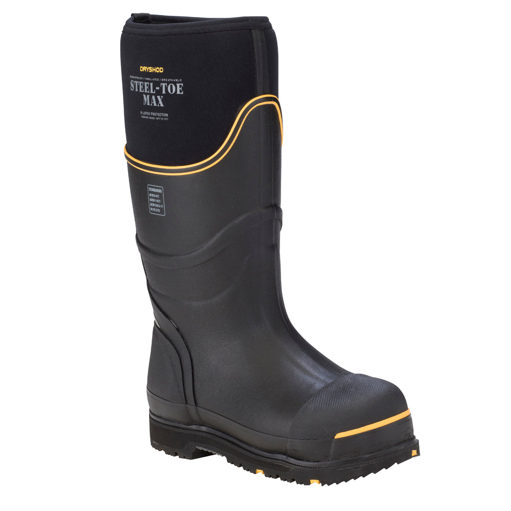 Max 16 Inch Waterproof Steel Toe Work Boots、mySite、gtrtttuynbv