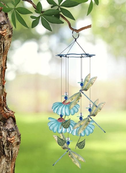 Painted Gardens Dragonfly Chime 15、mySite、g9winljtr