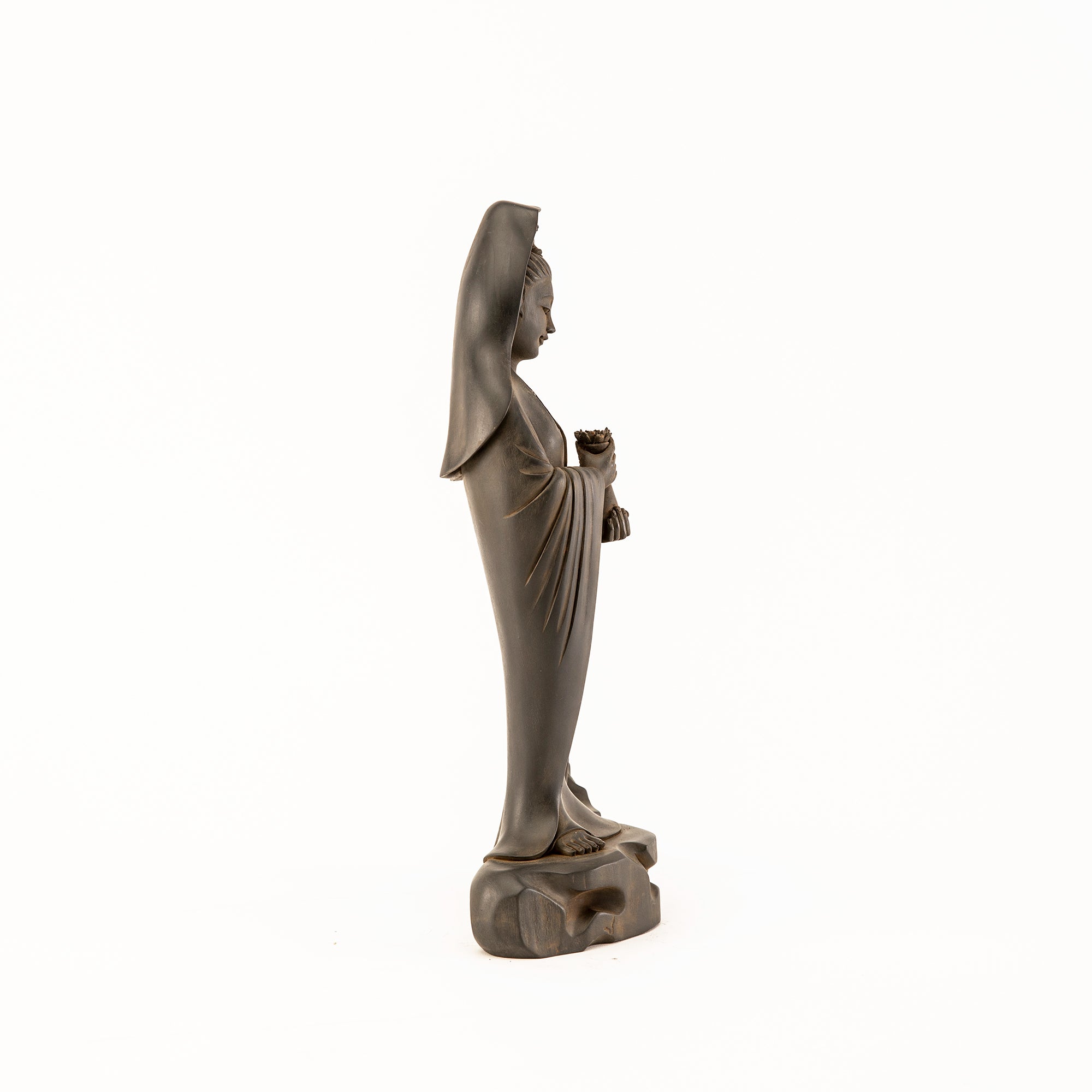 Kuan Yin with Vessel and Lotus Statue、mySite、topwebapps