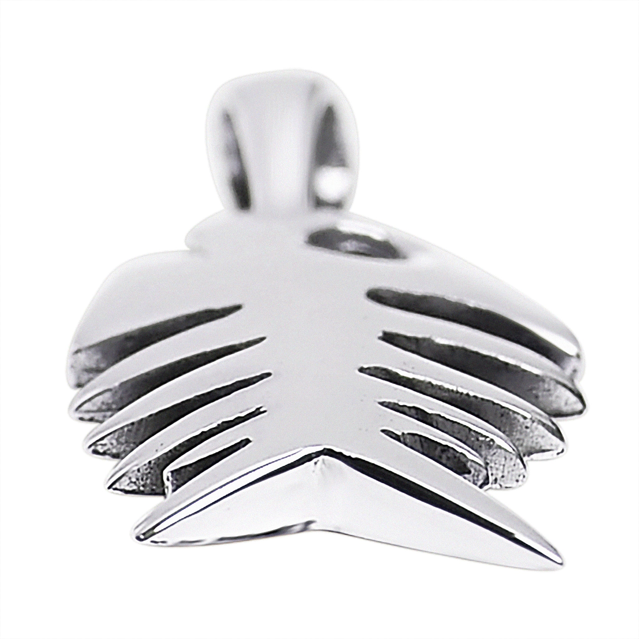 Sterling Silver Fish Bone Pendant / SSP0044、mySite、dreamappss