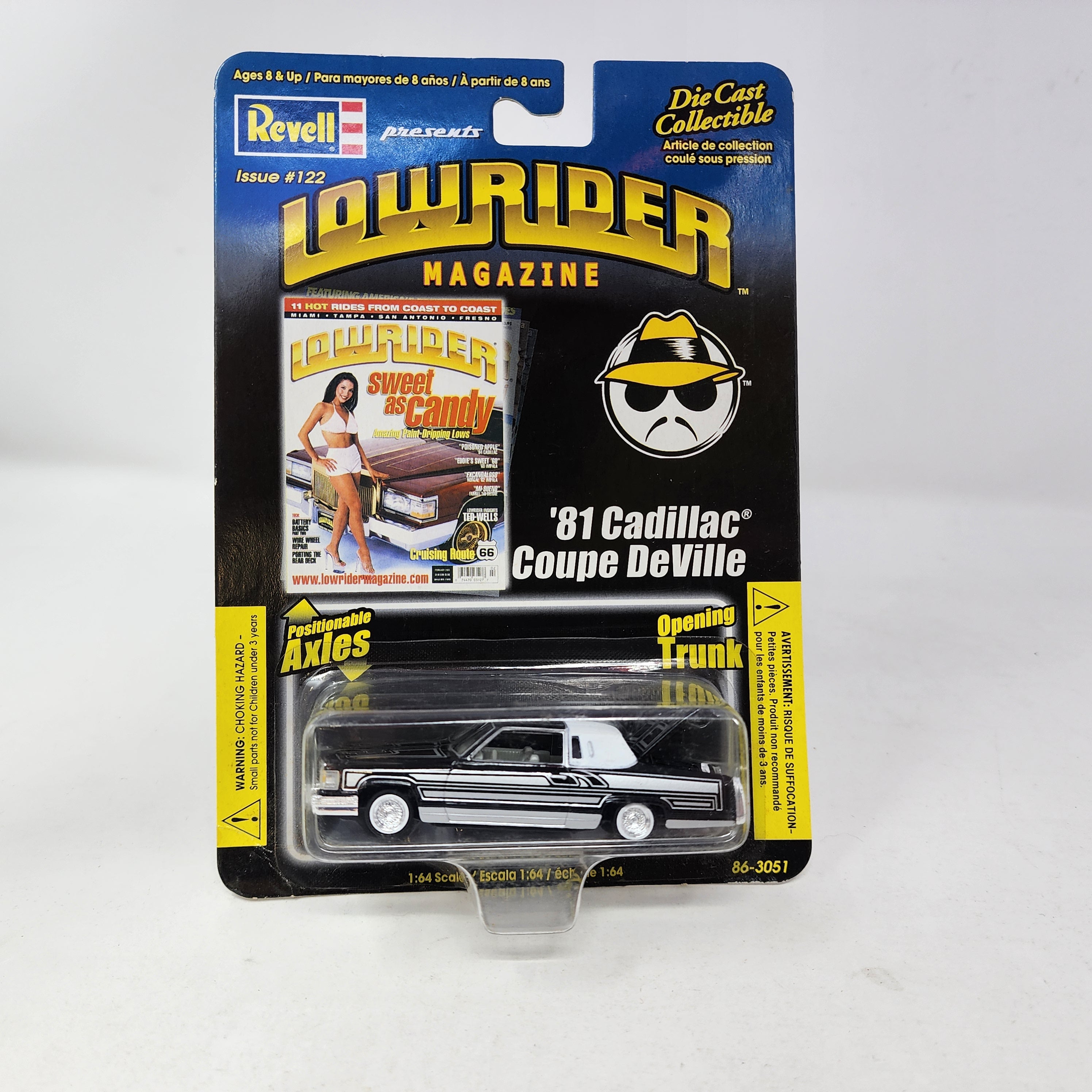 '81 Cadillac Coupe Deville * Lowrider Magazine Revell、mySite、hgirdovlk