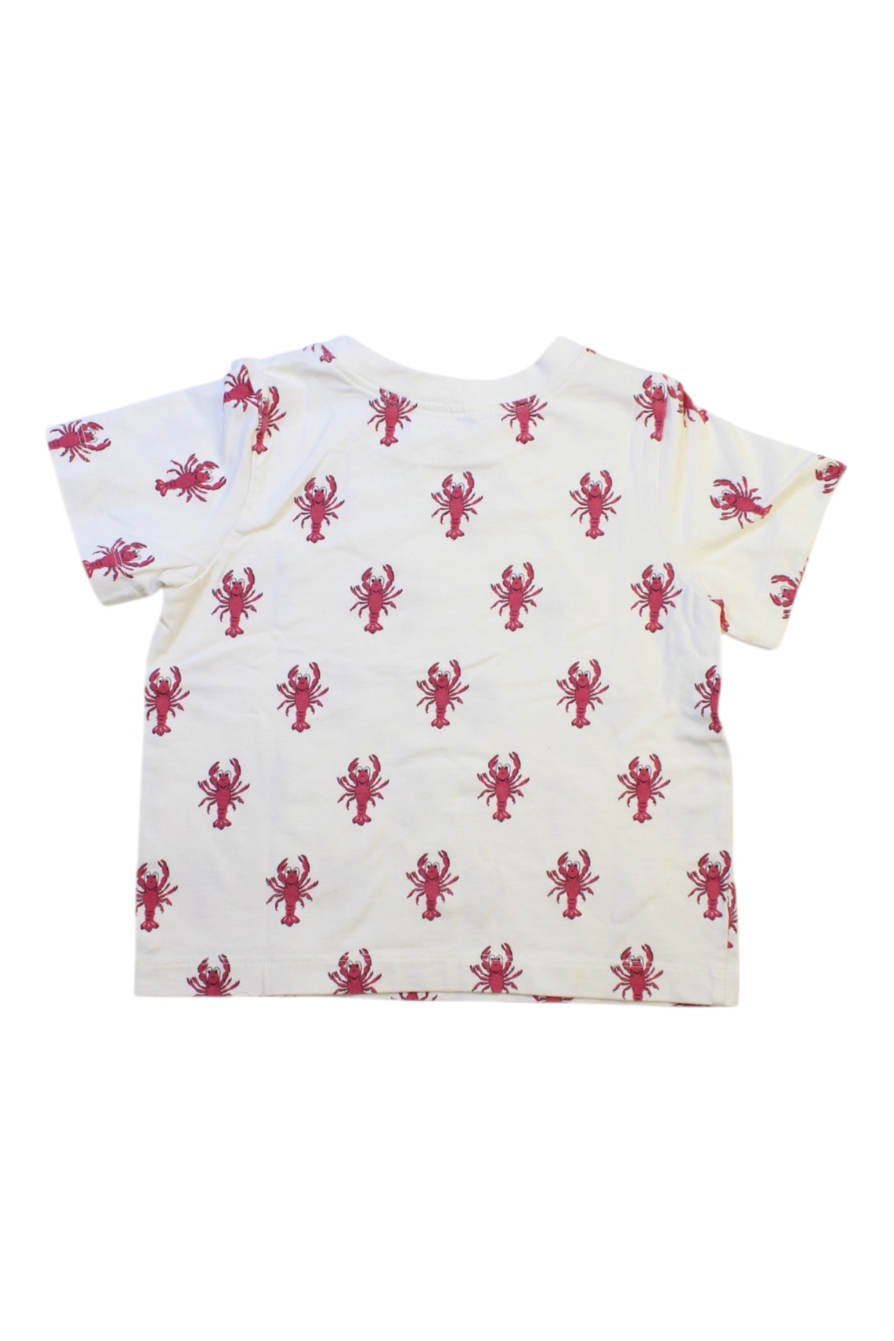 Pink Chicken Lobster Print T-Shirt - Size 4T、mySite、g9winljtr