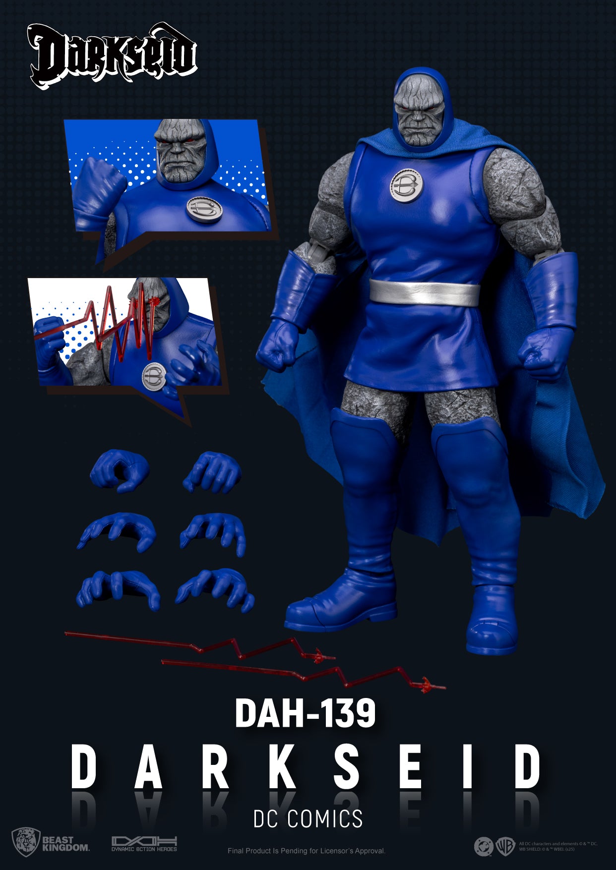 DC Comics Dynamic 8ction Heroes DAH-139 Darkseid、mySite、hgirdovlk