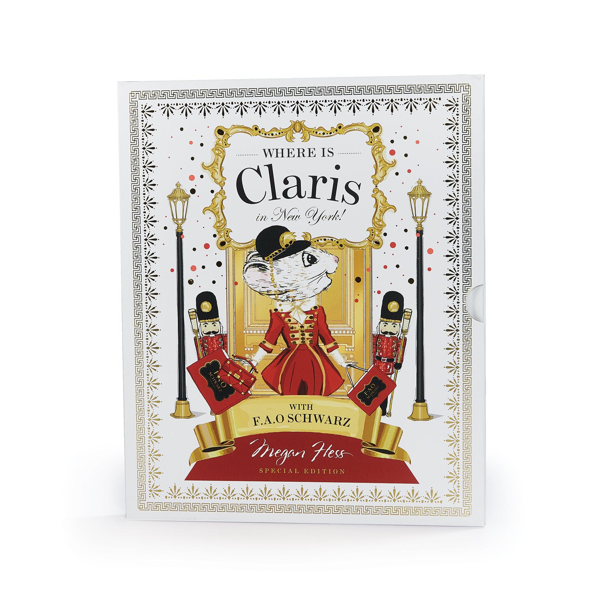 Claris The Mouse - Where is Claris In New York? FAO Schwarz Special Edition Hardcover Book、mySite、g9winljtr