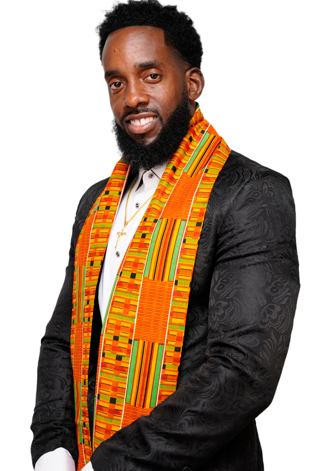 Sikadwa Kente African Print Sash-DP0795S、mySite、solidvoid