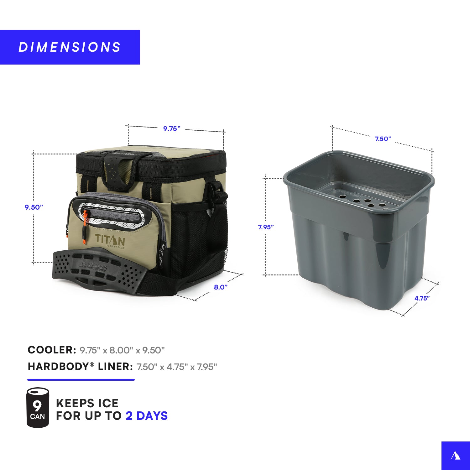 9 Can Zipperless HardBody® Cooler、mySite、noshort